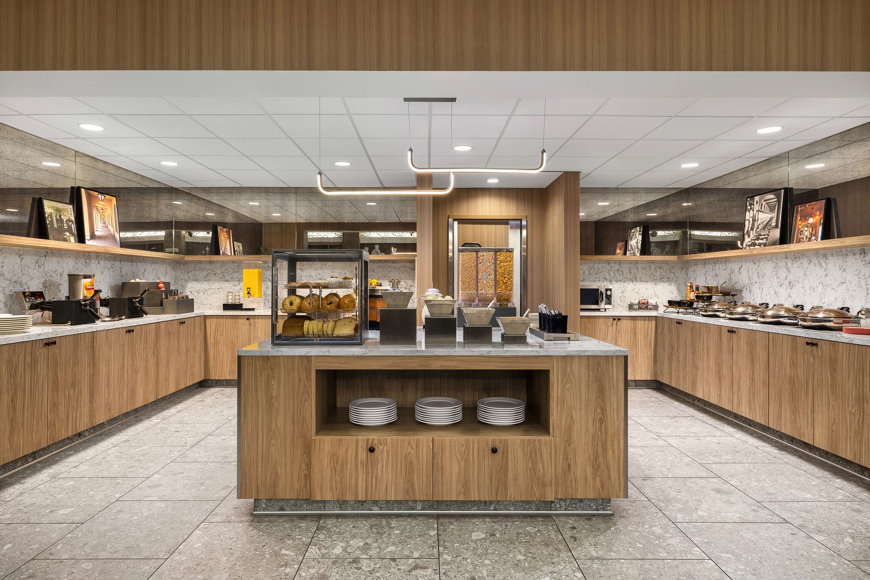 Breakfast Area | Homewood Suites by Hilton San Diego Airport/Liberty Station