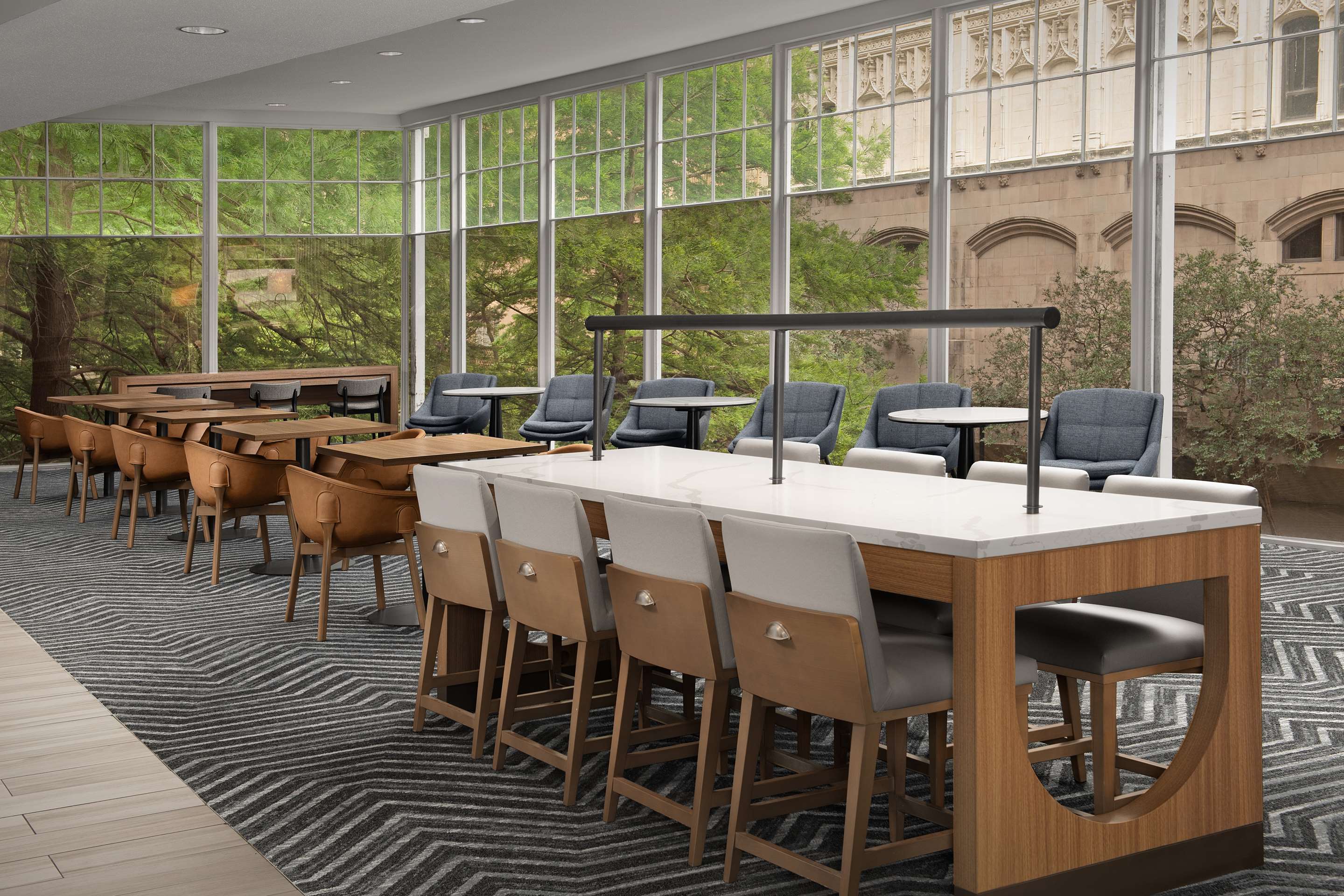 Breakfast Area | Homewood Suites by Hilton San Antonio Riverwalk/Downtown