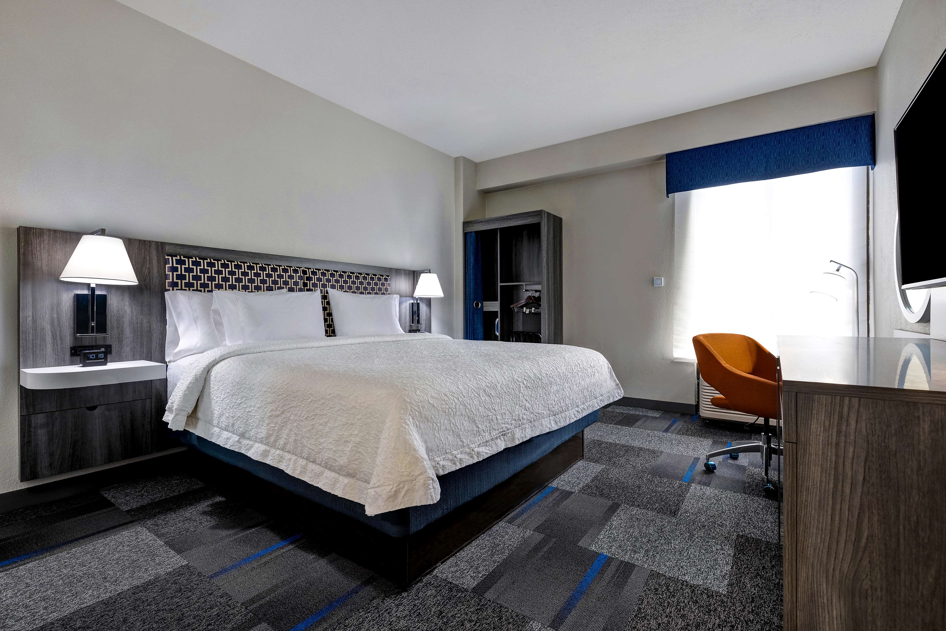 Hampton Inn San Antonio-Downtown Room Type - 1KING HEARING ACC NOSMOK