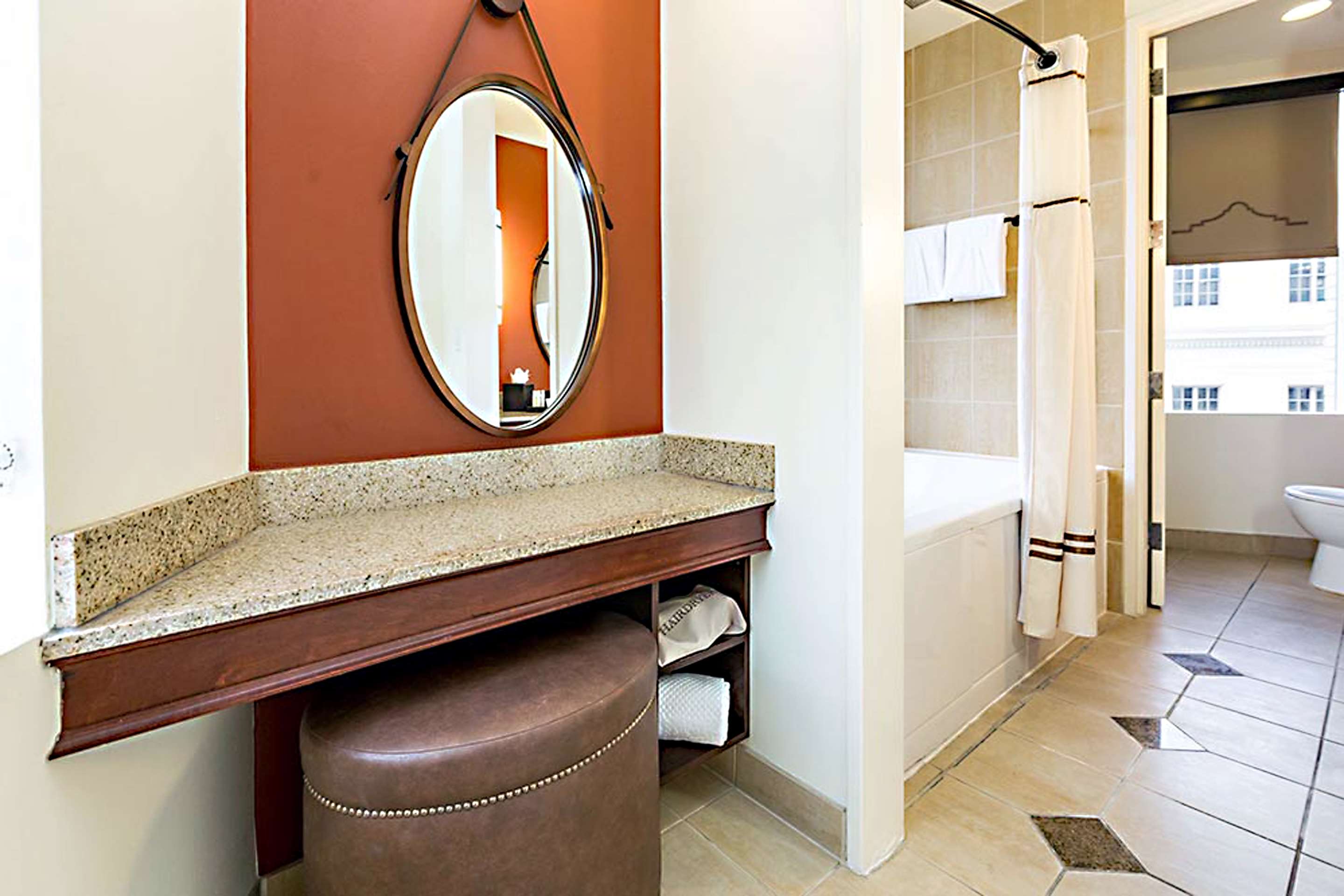 Guest room bath
