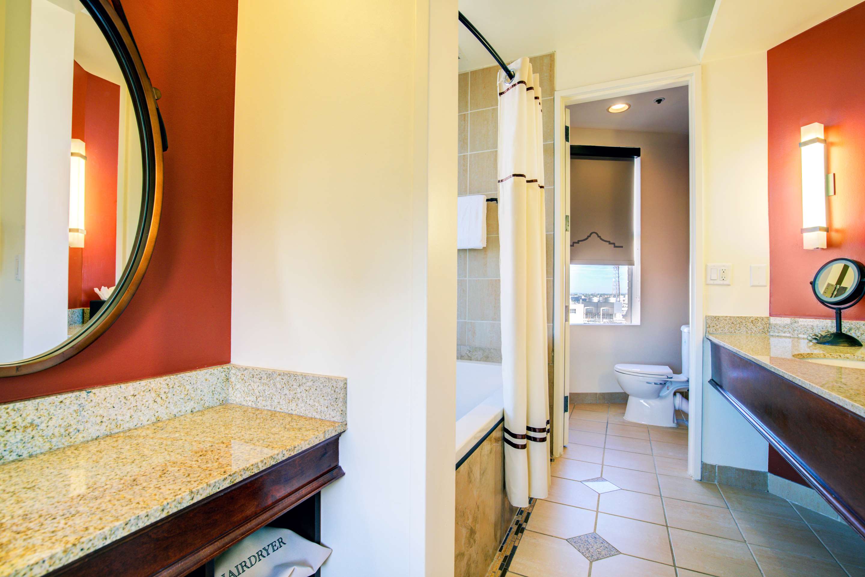 Guest room bath
