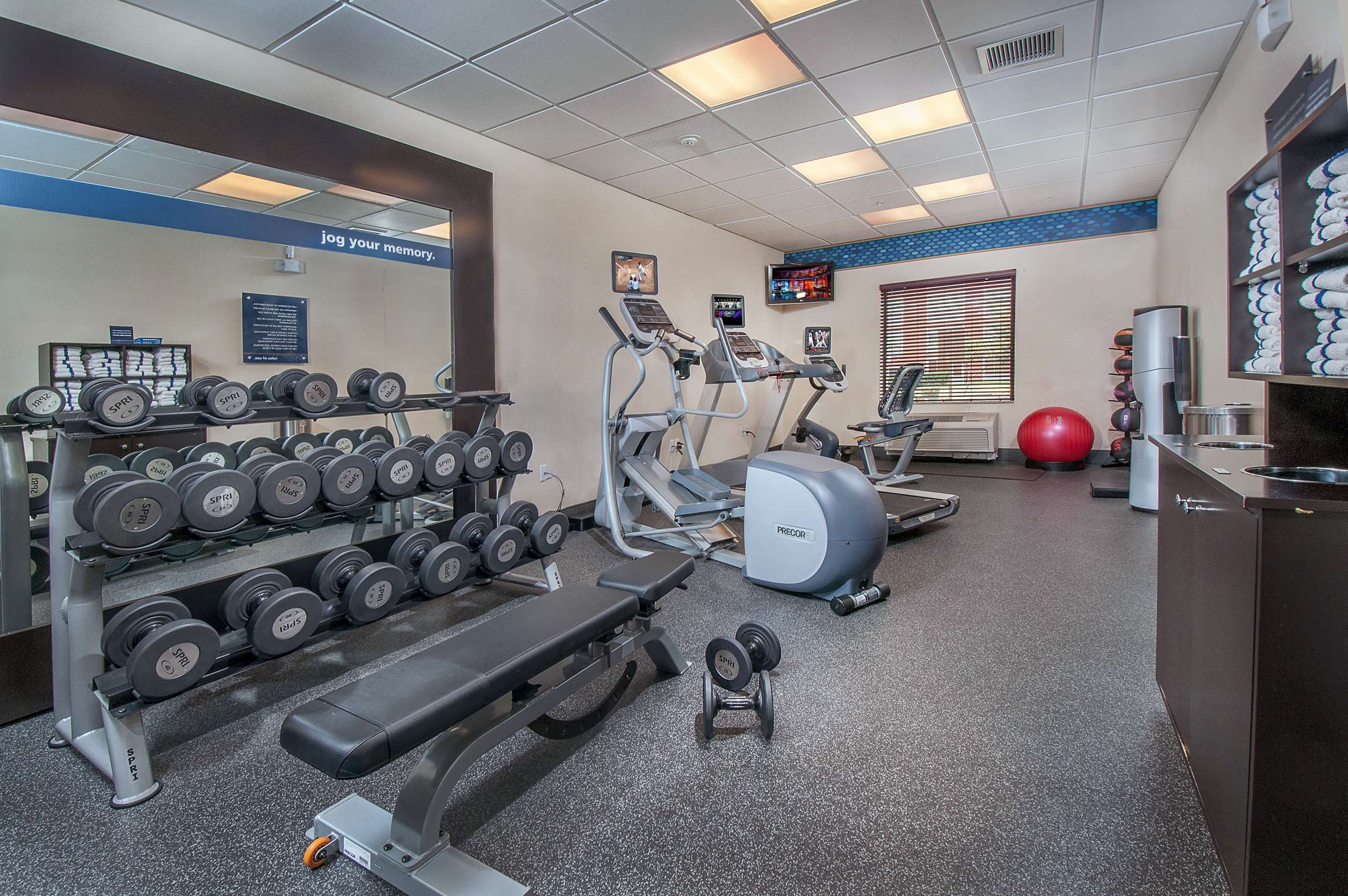 Health club fitness center gym