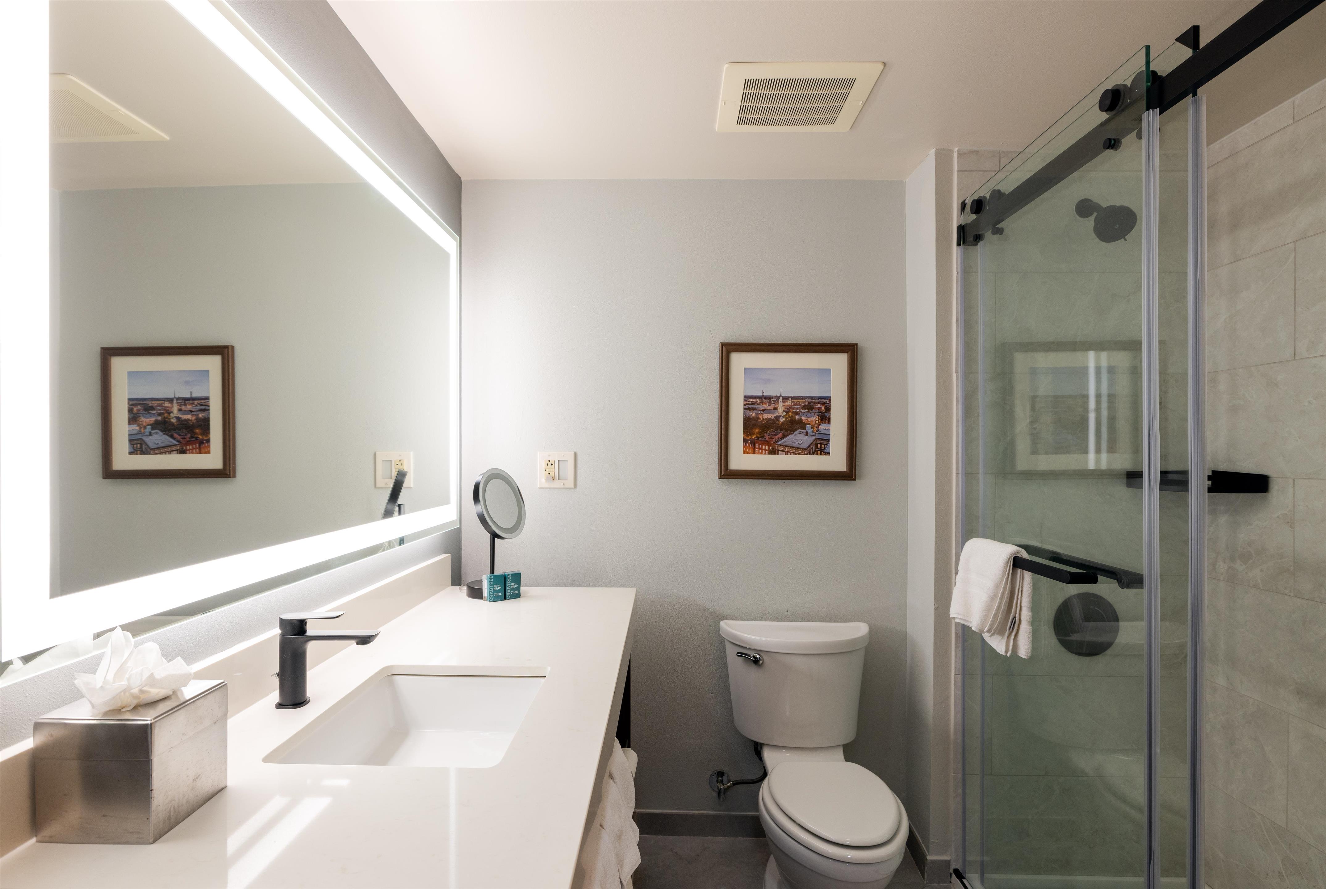 Guest room bath