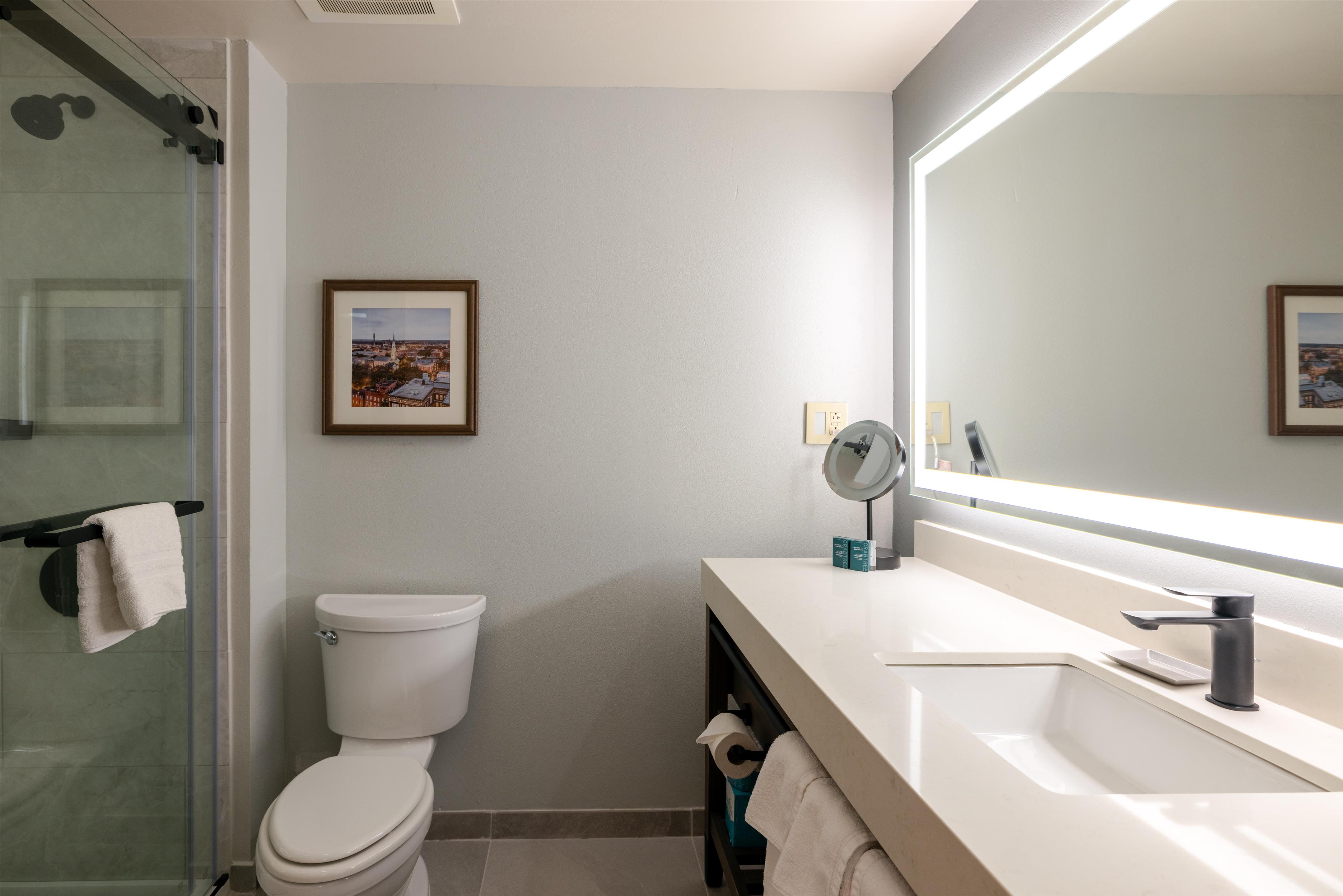 Guest room bath