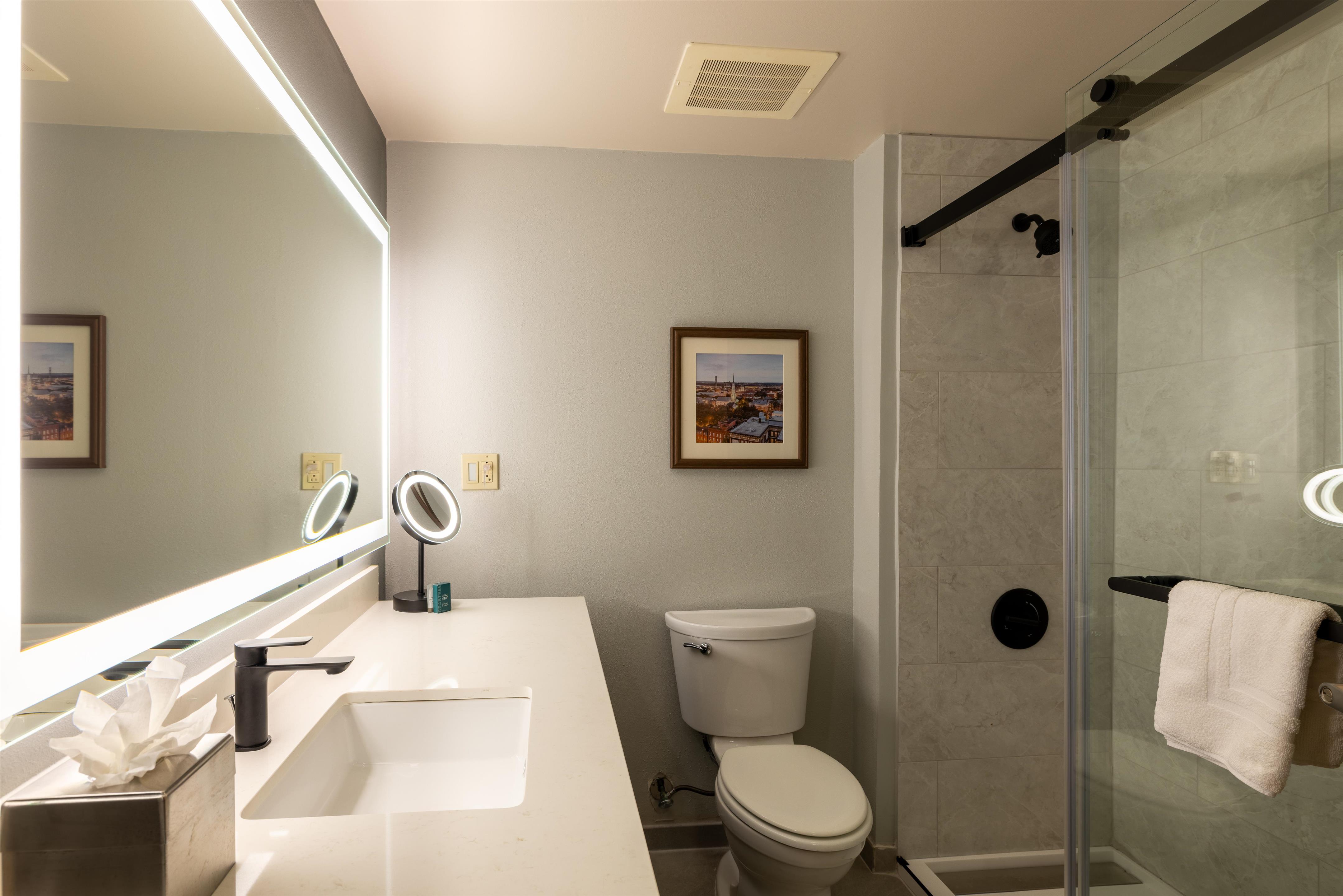Guest room bath