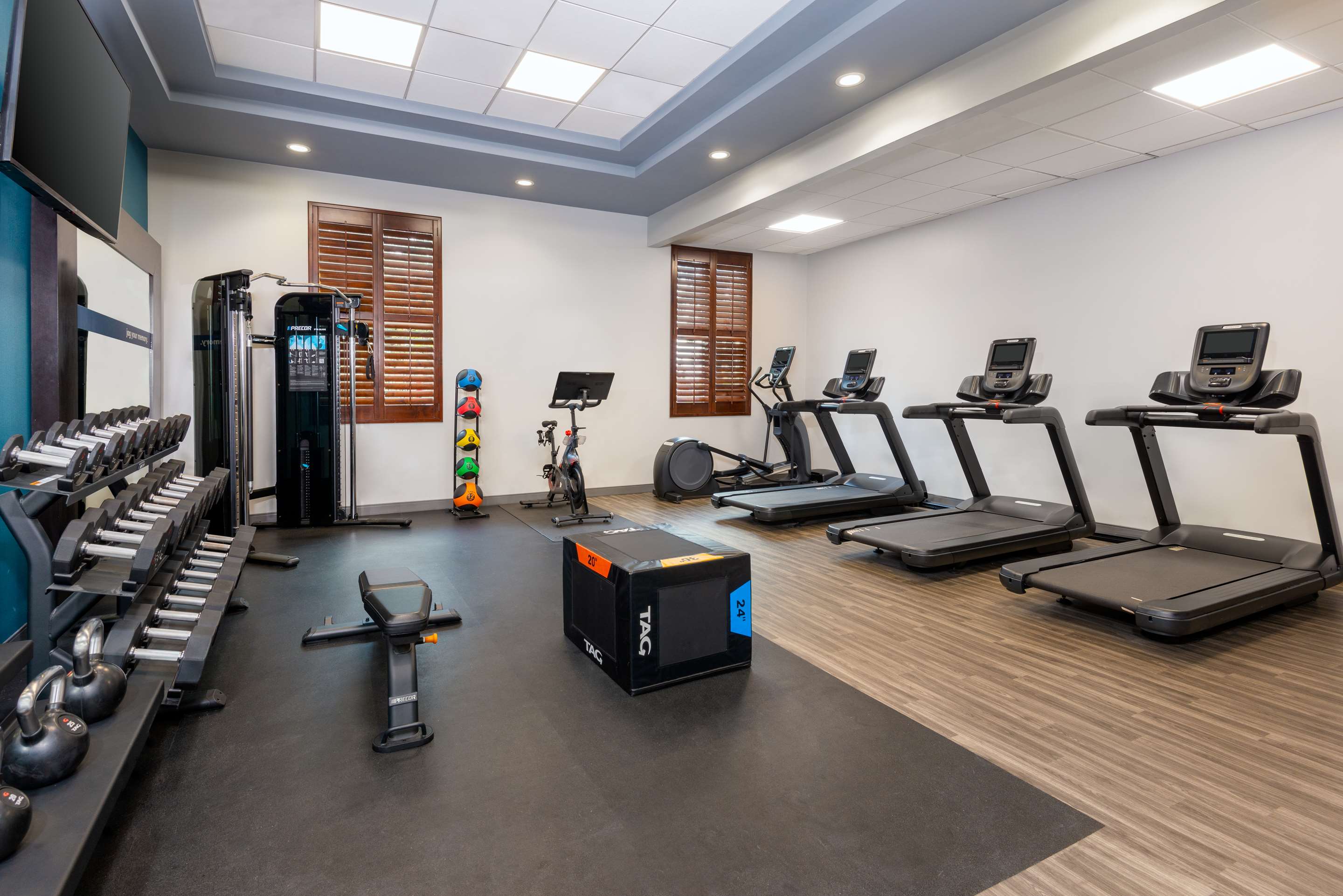 Health club fitness center gym