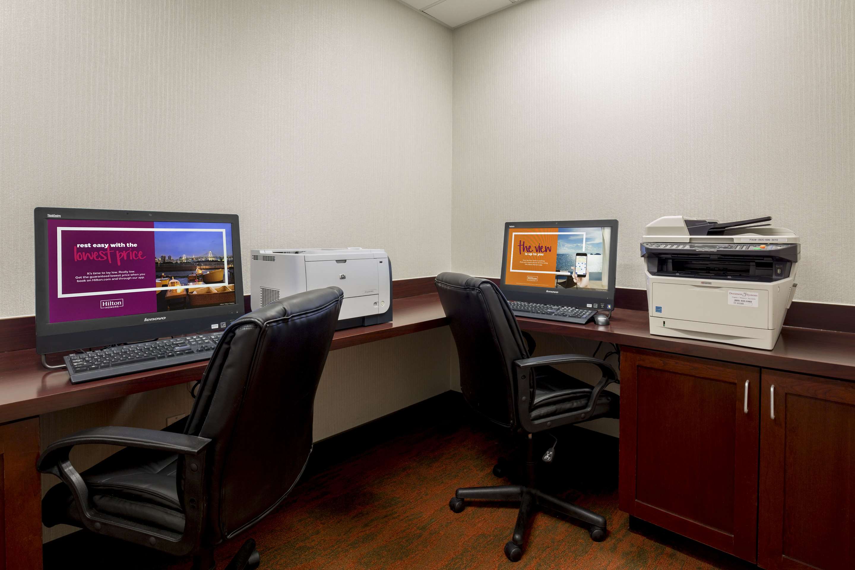 Business Center | Hampton Inn Santa Barbara/Goleta