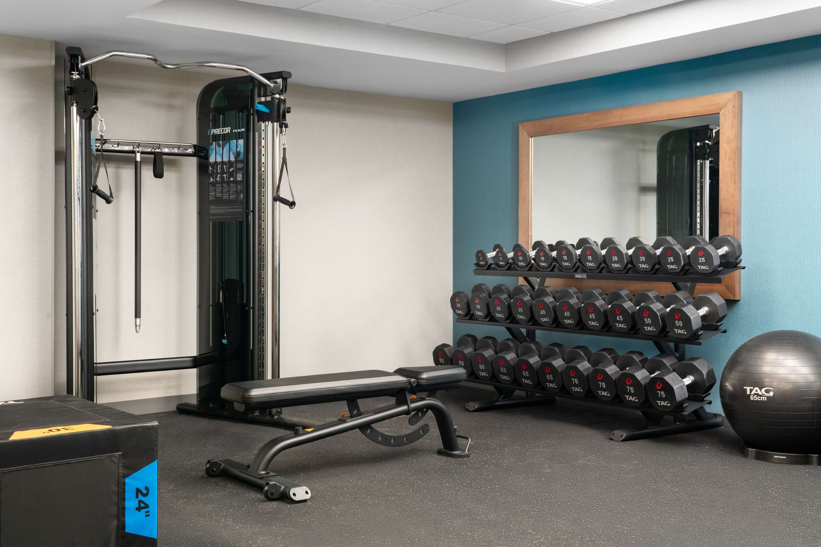 Health club fitness center gym | Hampton Inn Sturbridge