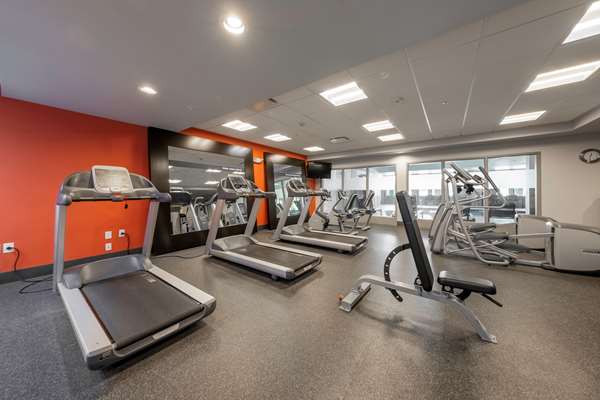 Fitness/ Exercise Room - Hampton Inn & Suites Dupont - I-5, Exit 119