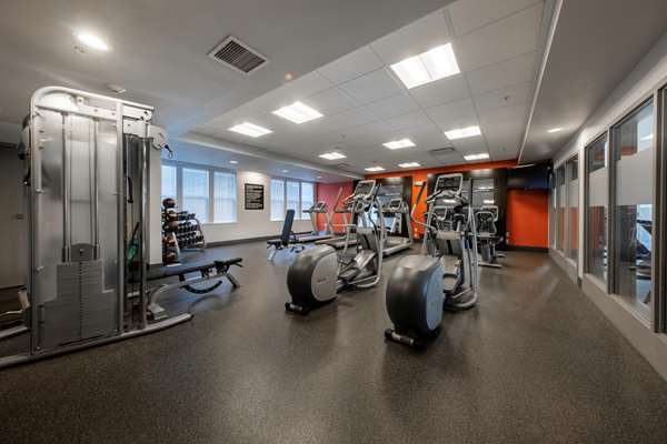 Fitness/ Exercise Room - Hampton Inn & Suites Dupont - I-5, Exit 119