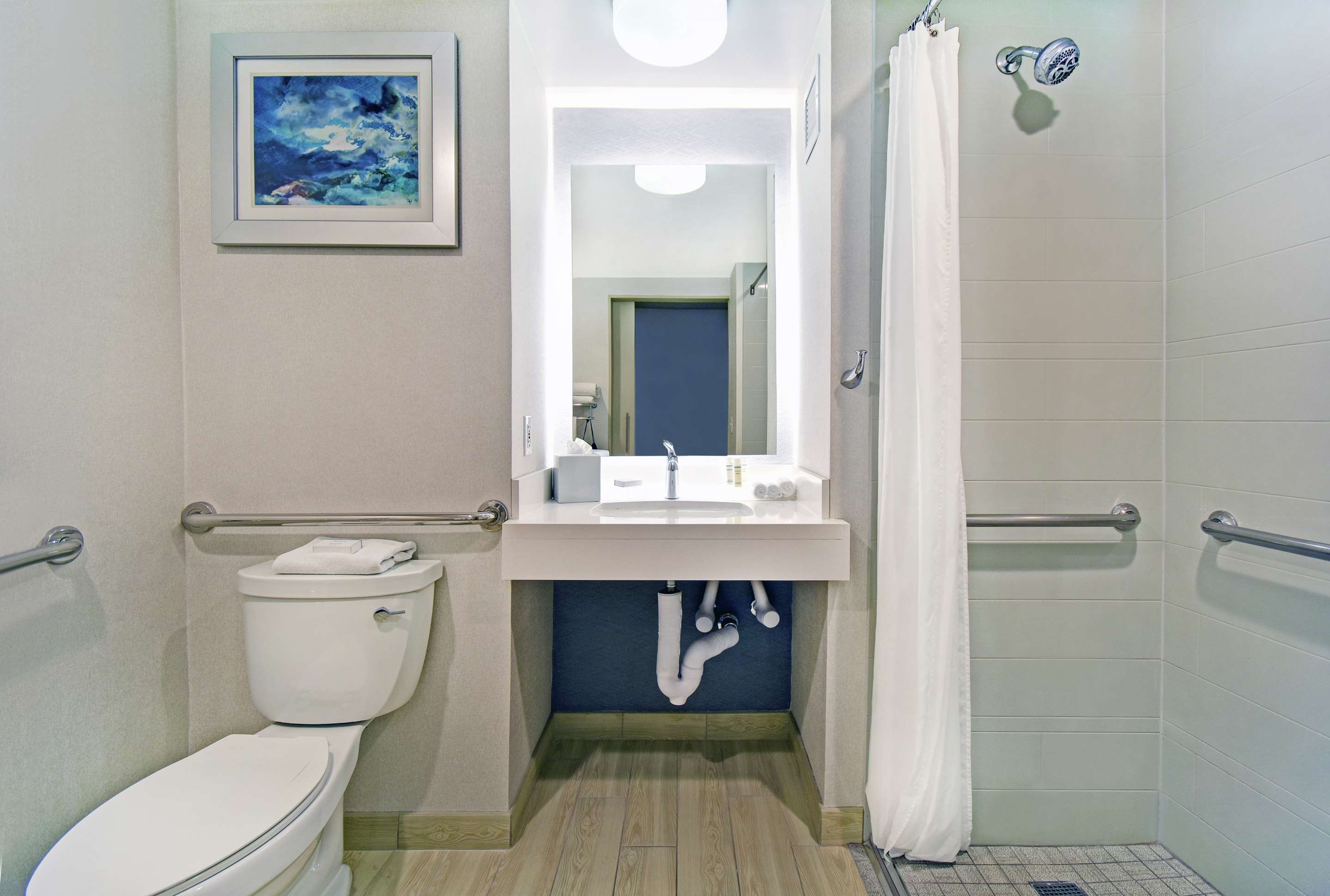 Guest room bath