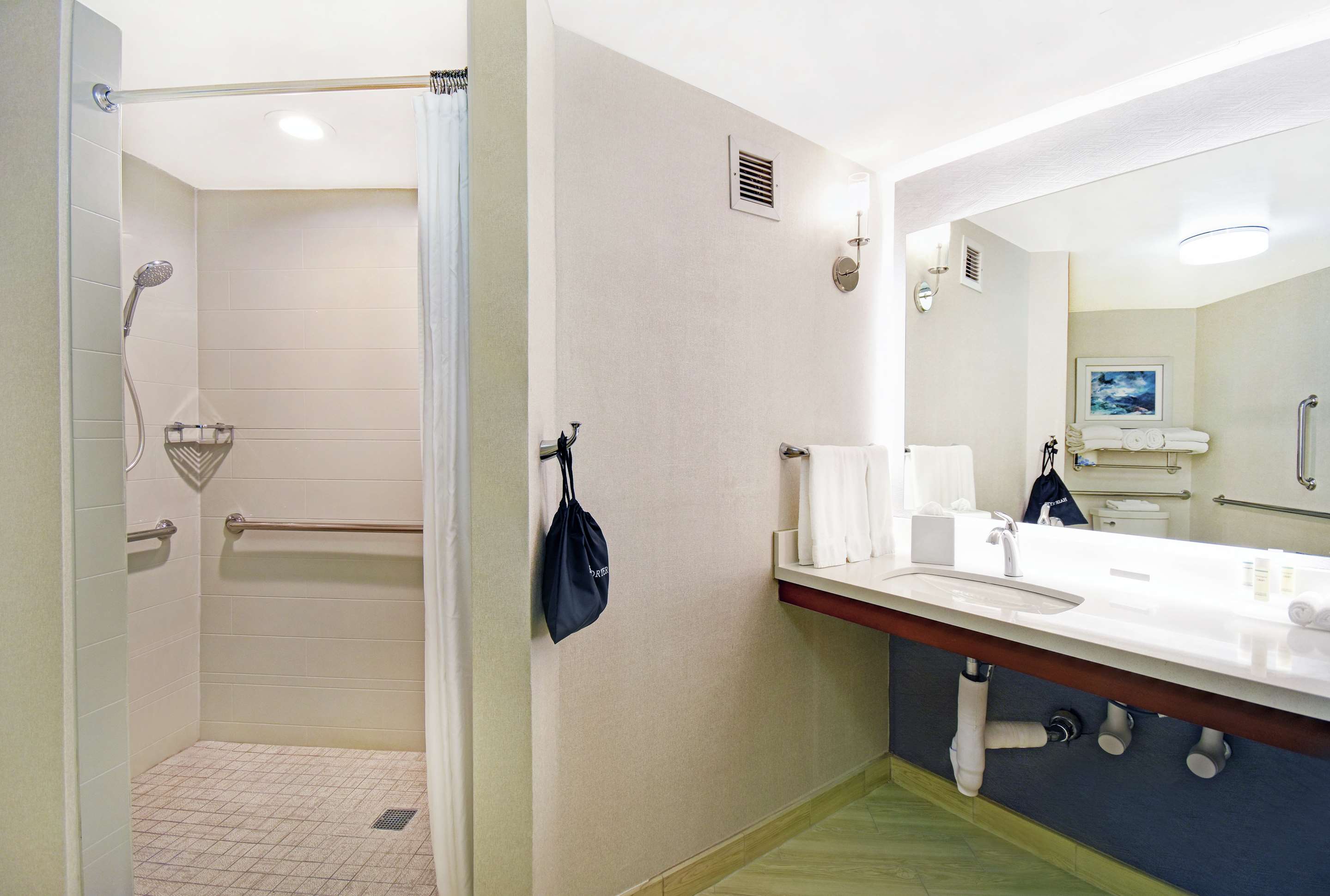 Guest room bath