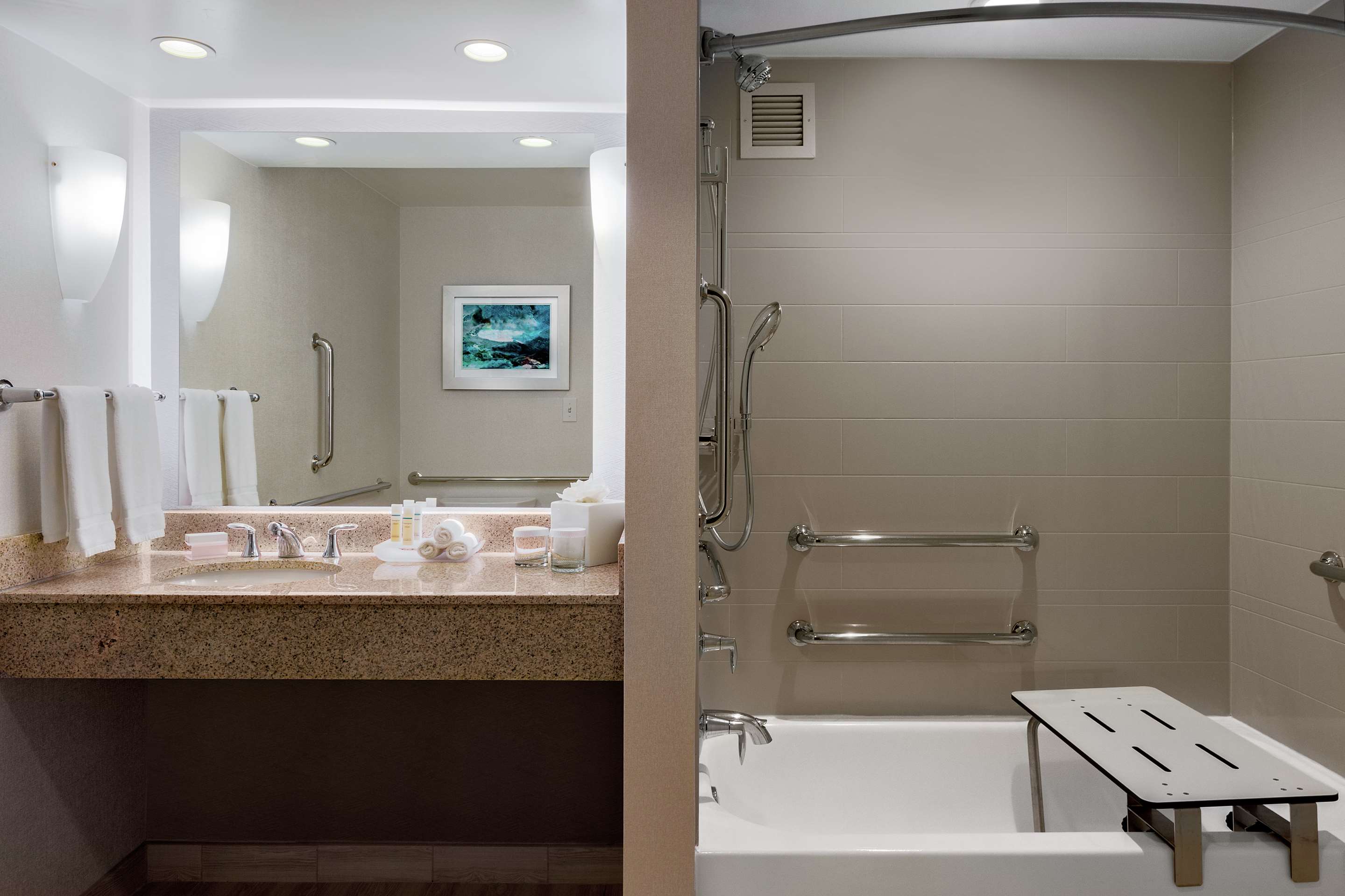Guest room bath