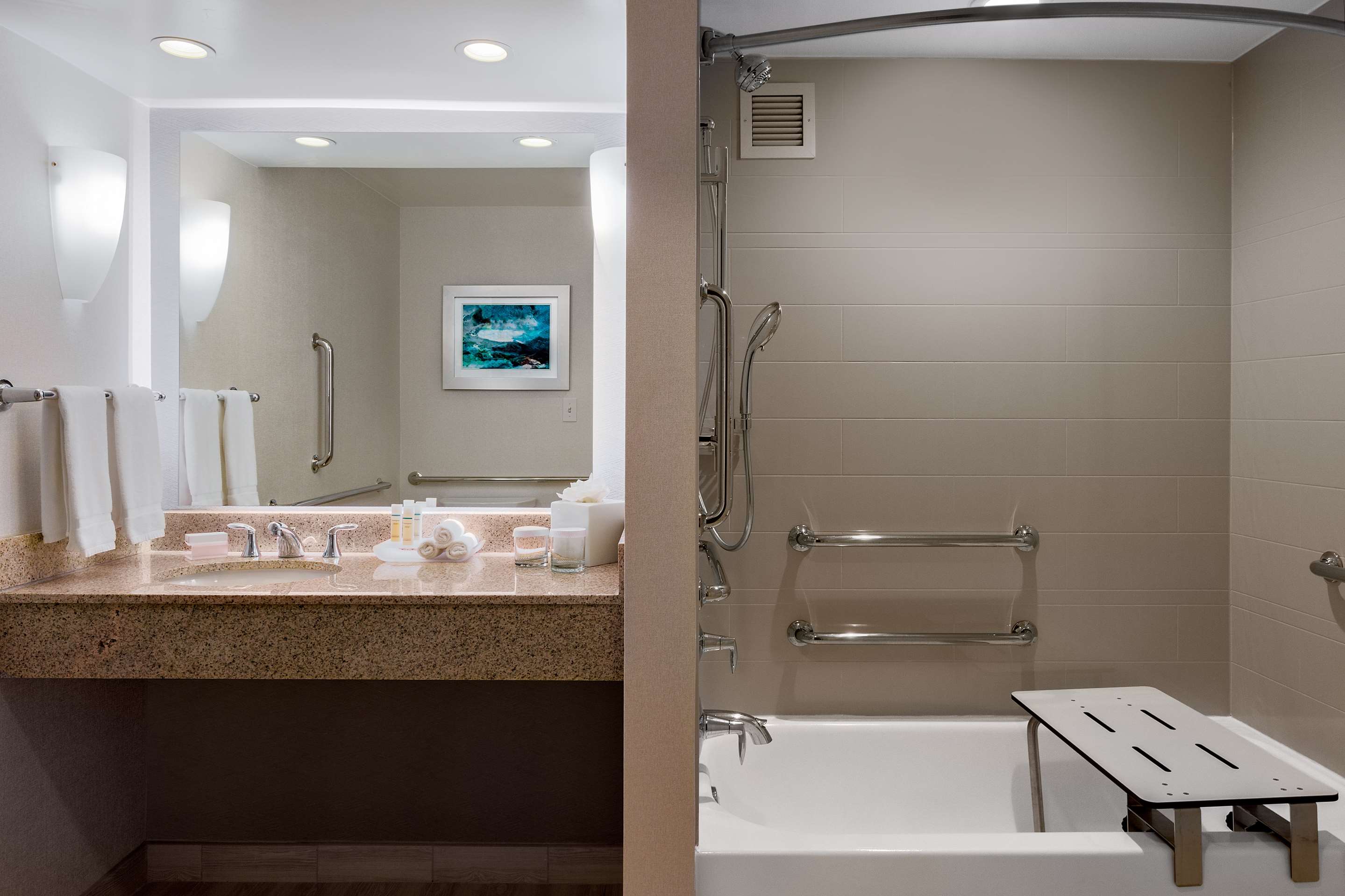 Guest room bath