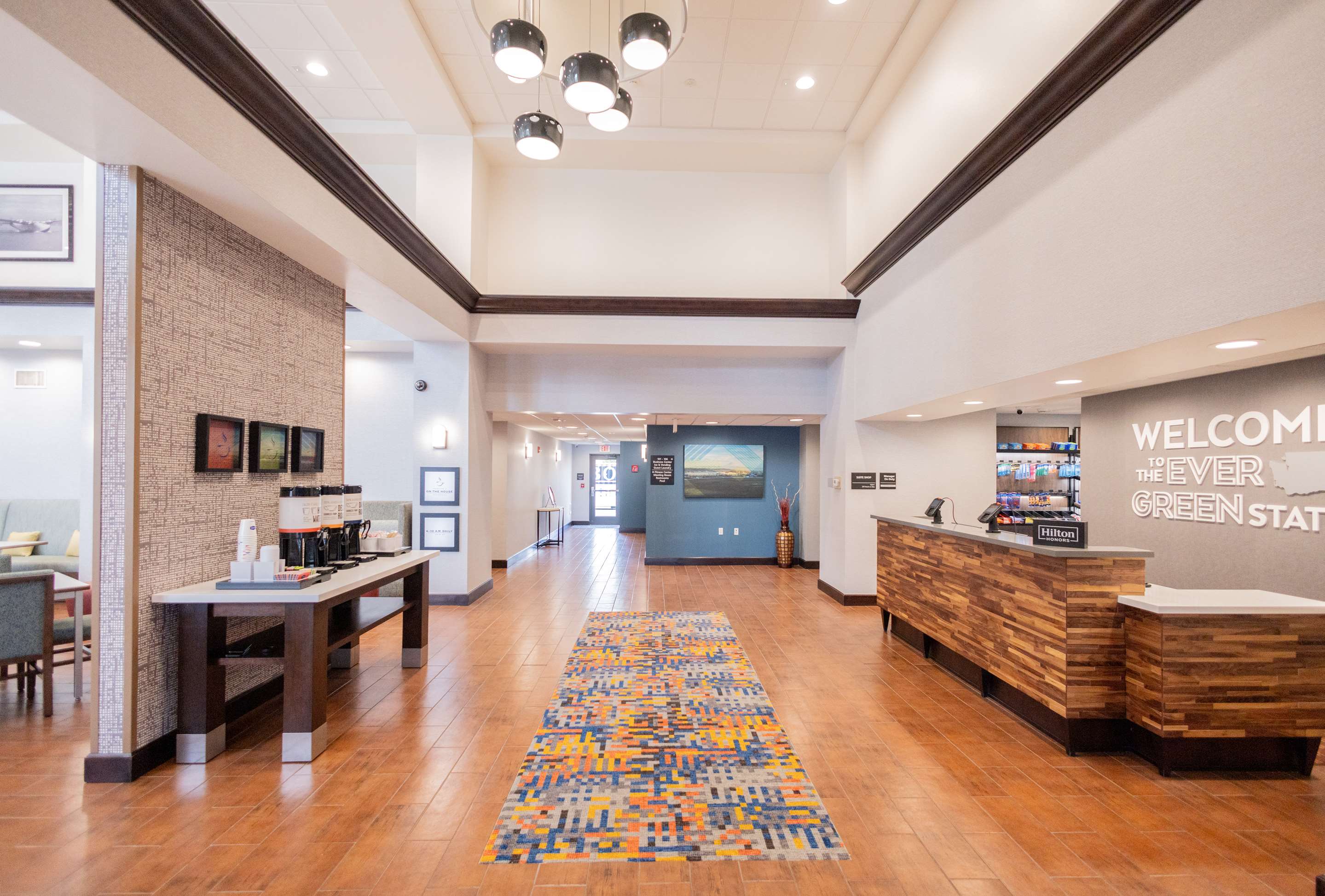 Reception | Hampton Inn & Suites Seattle/Kent,WA