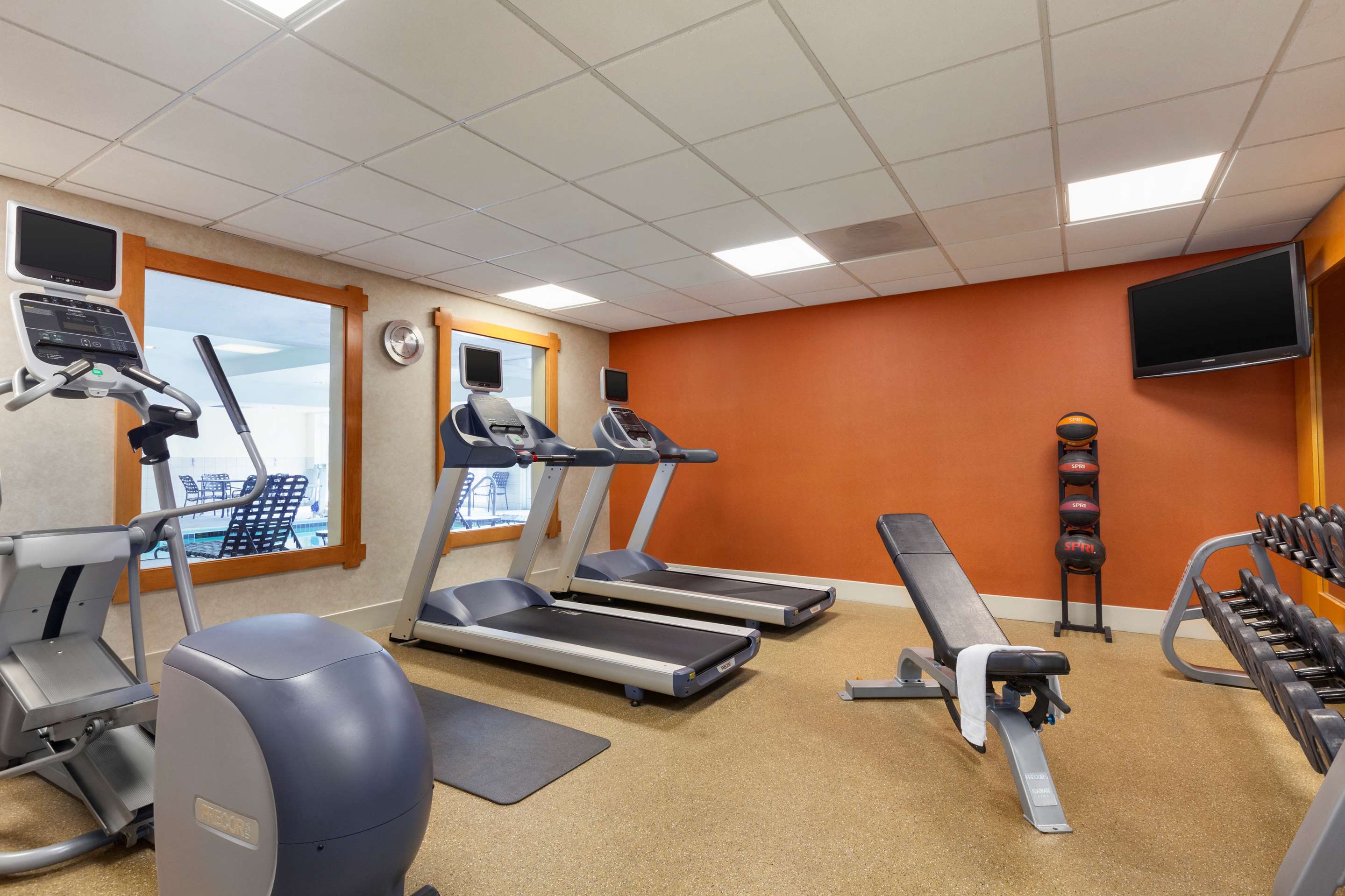 Health club fitness center gym