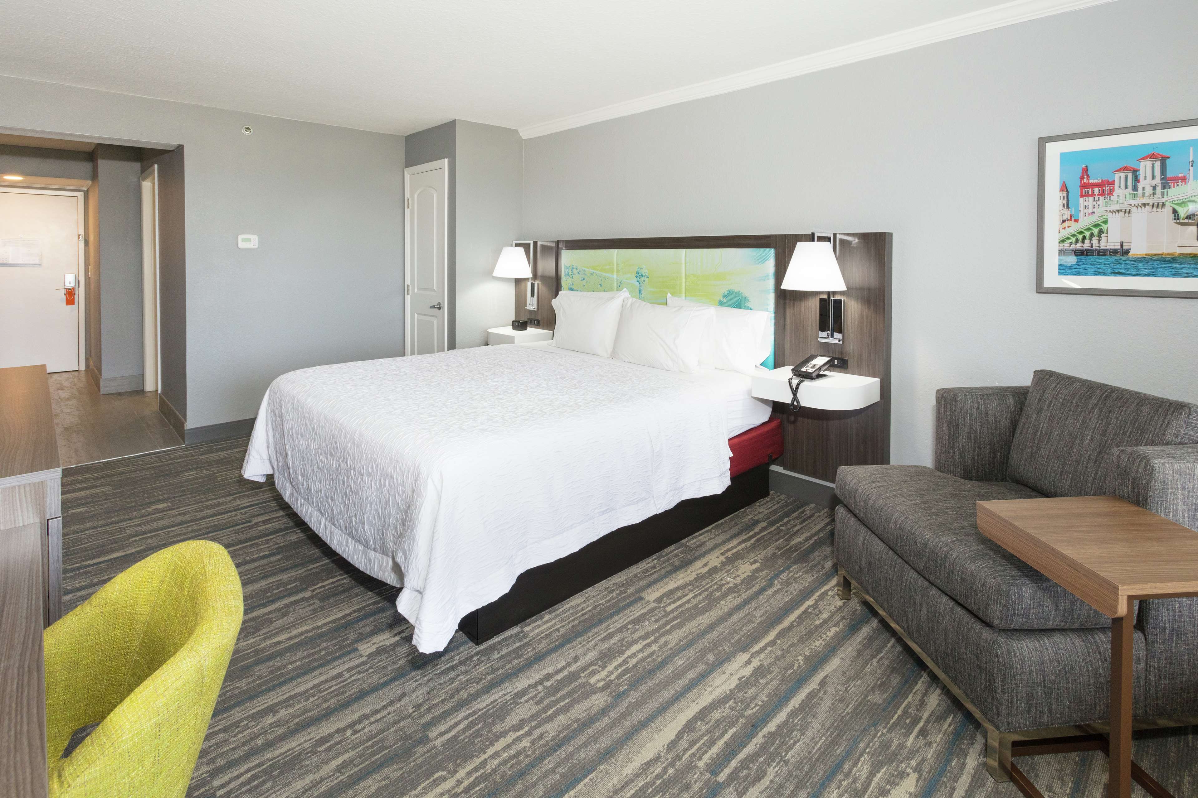 Hampton Inn Saint Augustine Beach Room Type - 1 KING STUDIO W WHIRLPL NS
