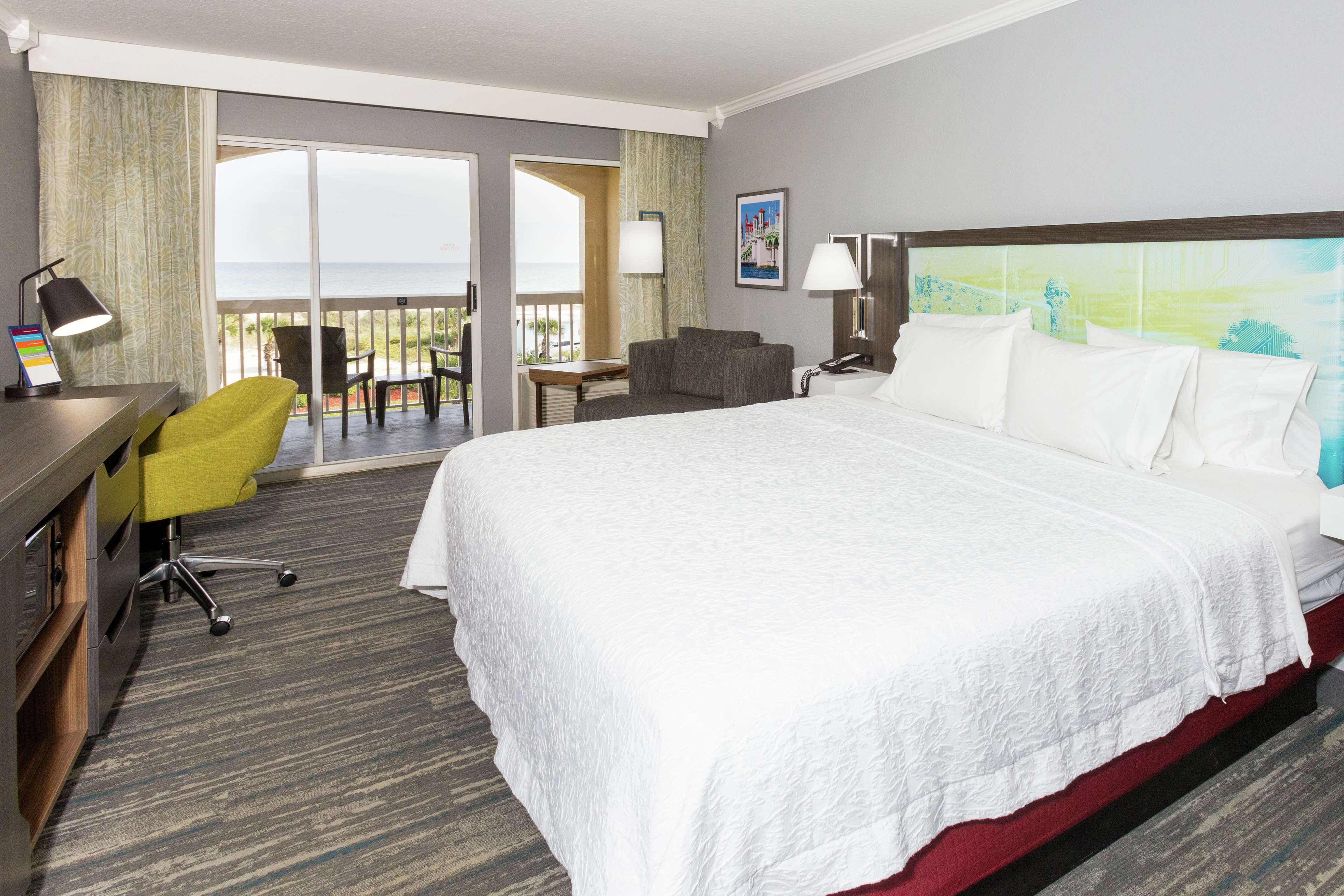 Hampton Inn Saint Augustine Beach Room Type - 1 KING BALCONY BEACH VW NS