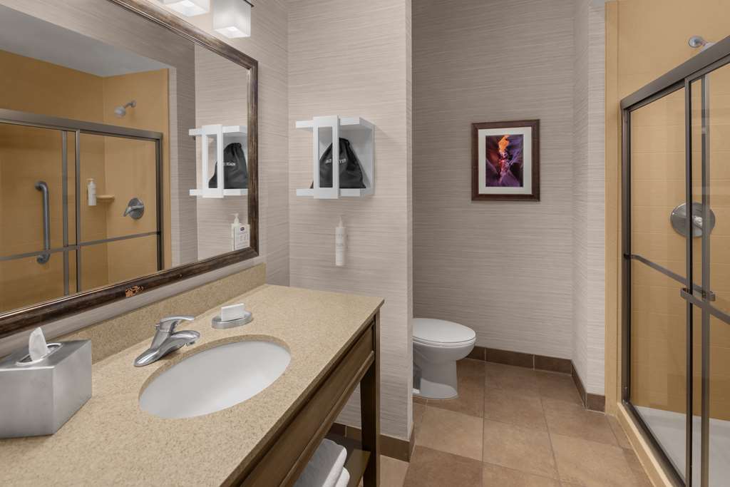 Hampton Inn and Suites Springdale/Zion National P-guestroom-Guest Room,Bathroom,On-Site.jpg
