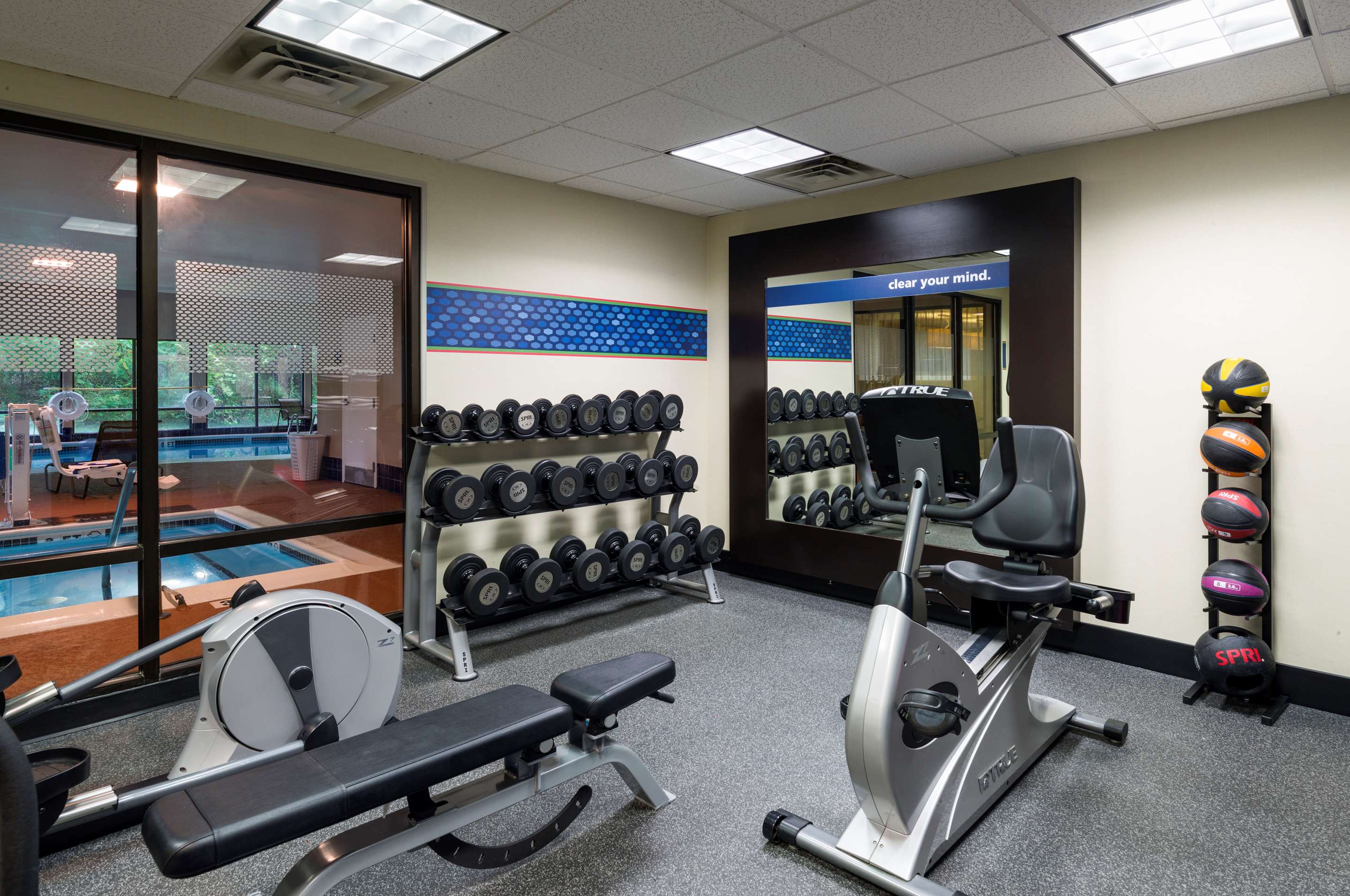 Health club fitness center gym | Hampton Inn Selinsgrove/Shamokin Dam