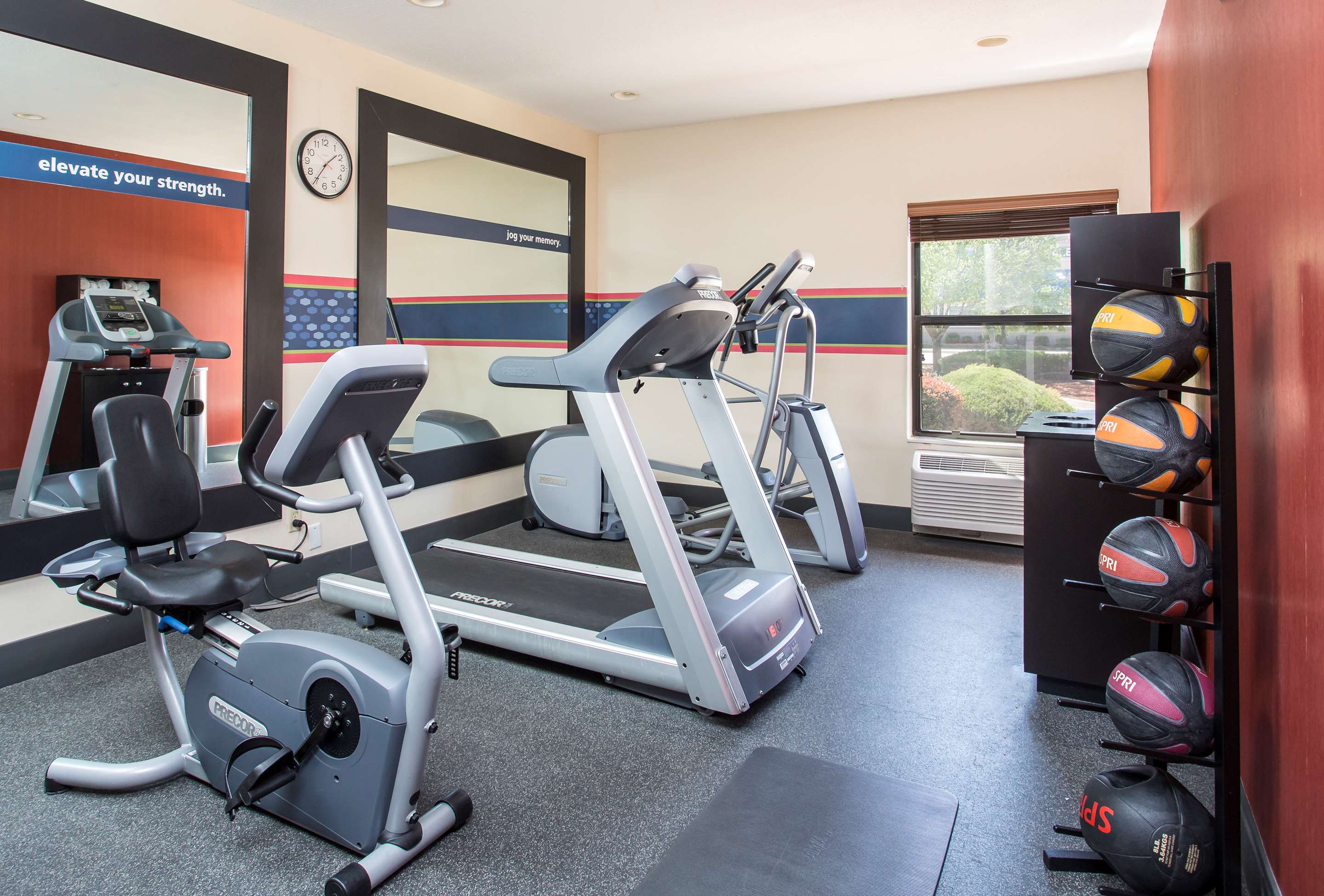 Health club fitness center gym