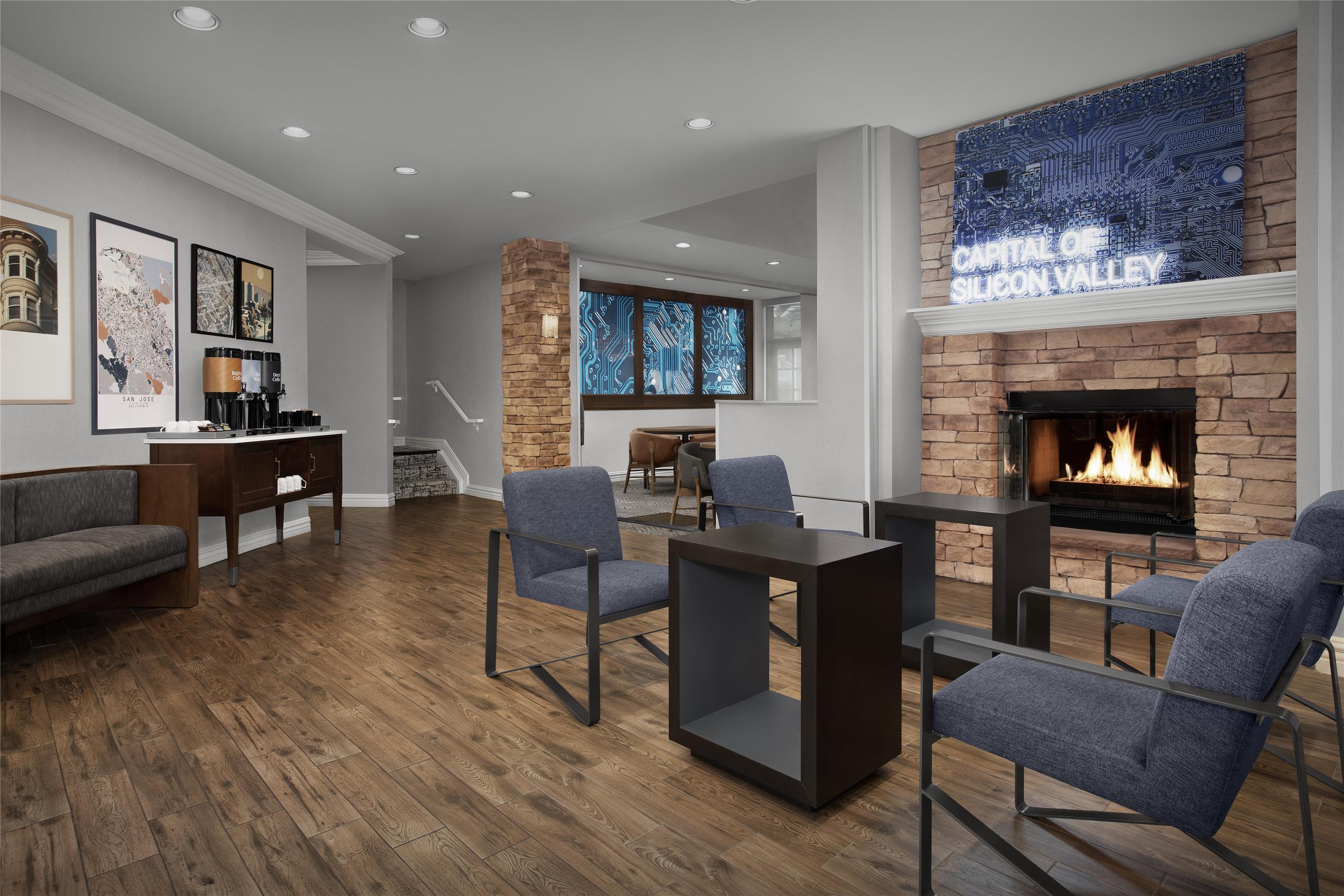Lobby | Homewood Suites by Hilton San Jose Airport-Silicon Valley