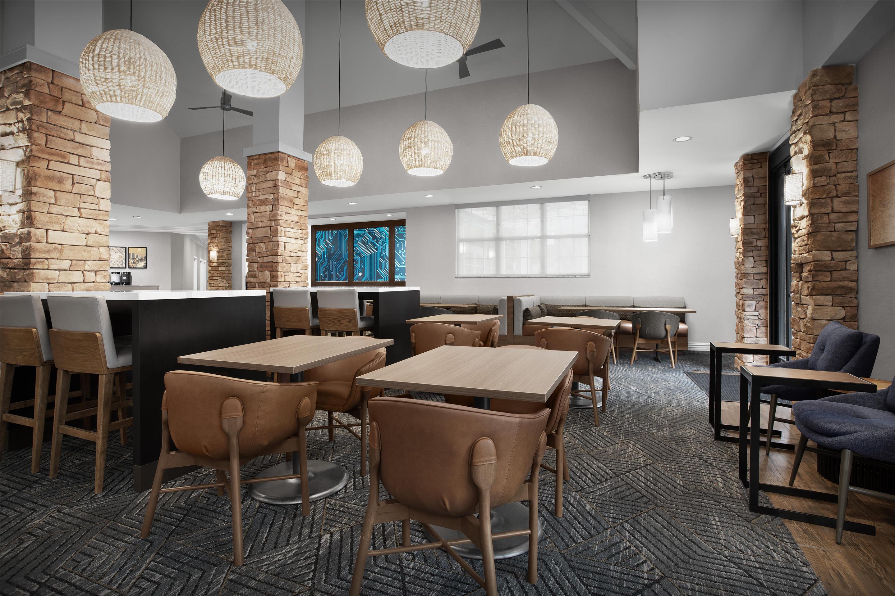 Breakfast Area | Homewood Suites by Hilton San Jose Airport-Silicon Valley