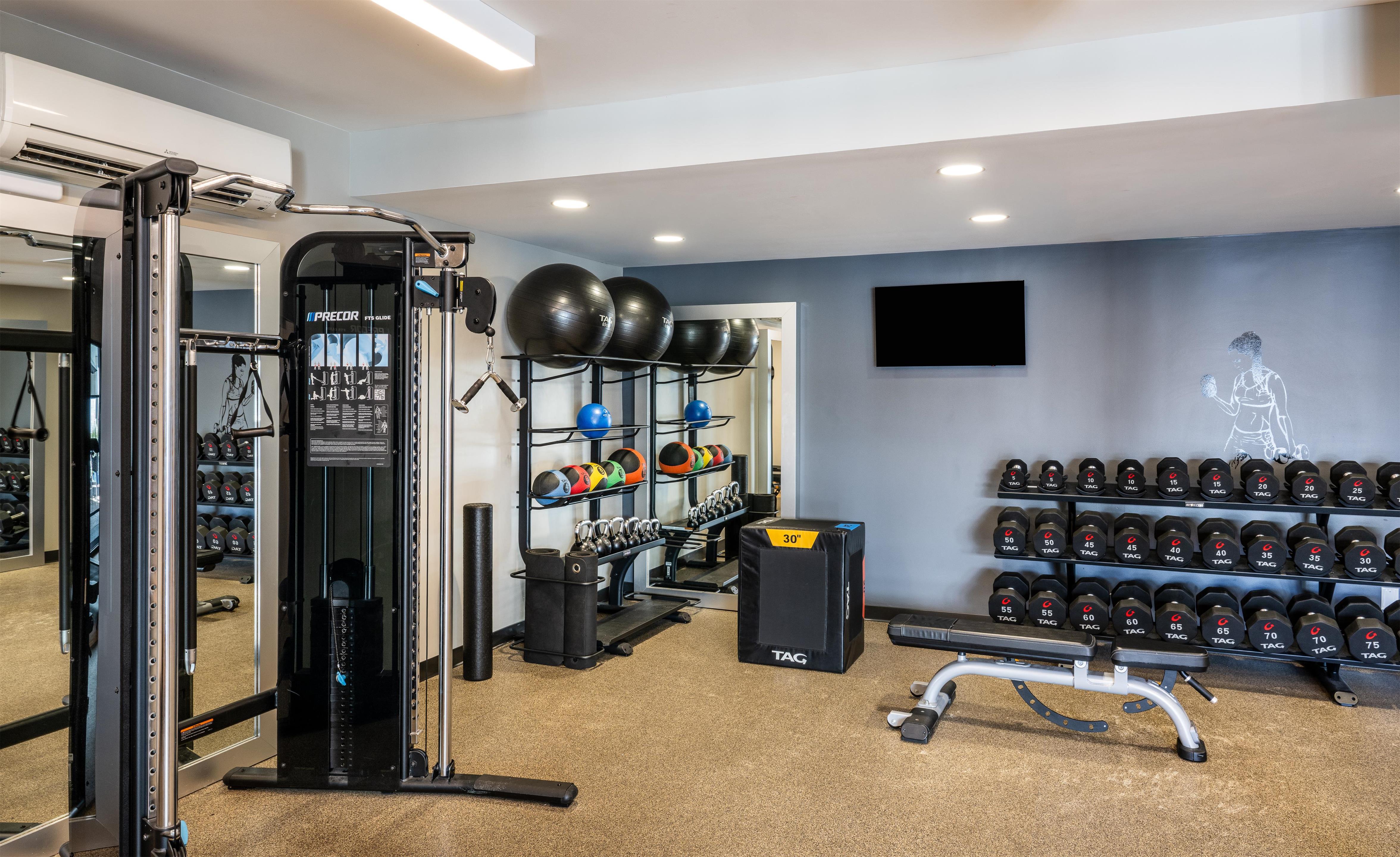 Health club fitness center gym | Doubletree by Hilton Campbell - Pruneyard Plaza