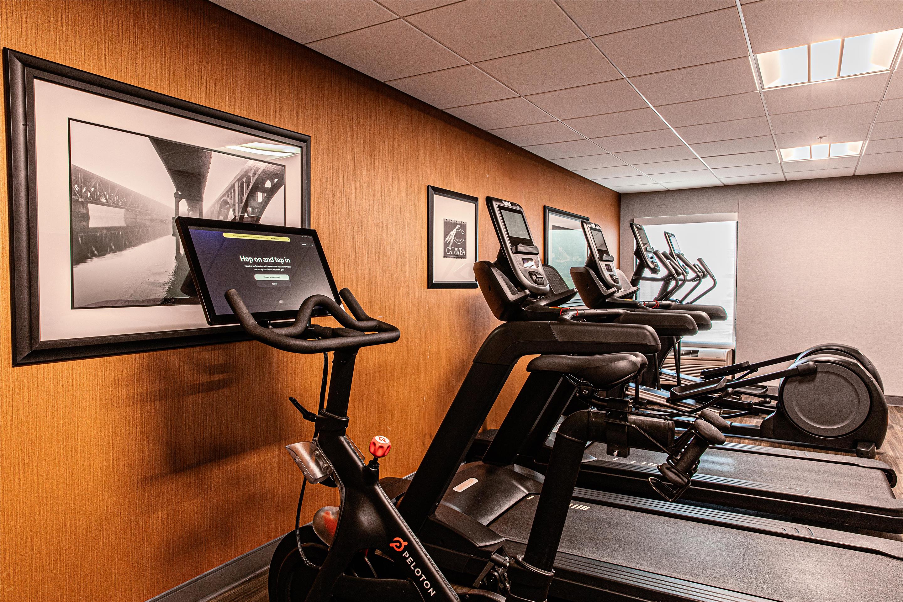 Health club fitness center gym