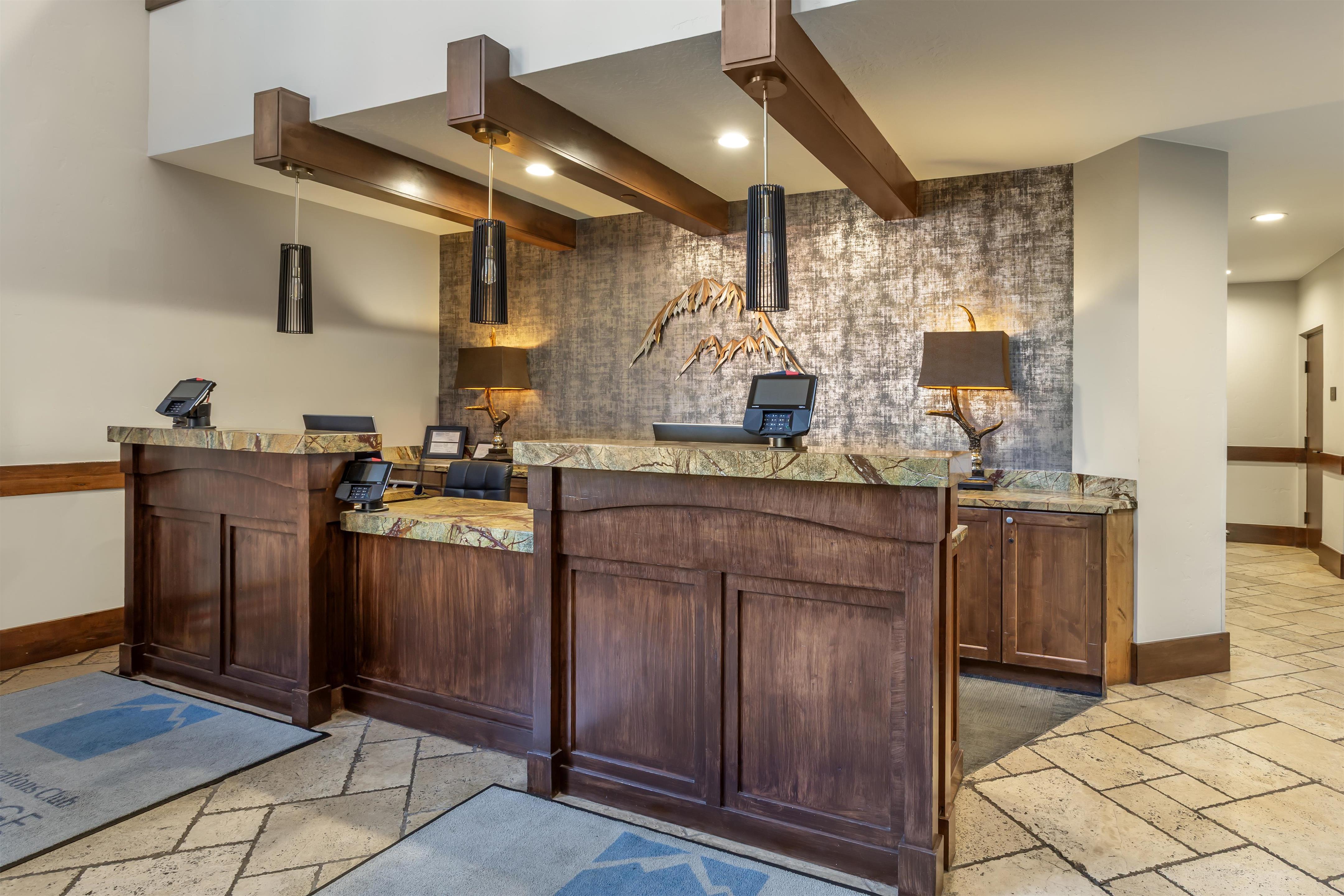 Reception | Hilton Grand Vacations Club Sunrise Lodge Park City