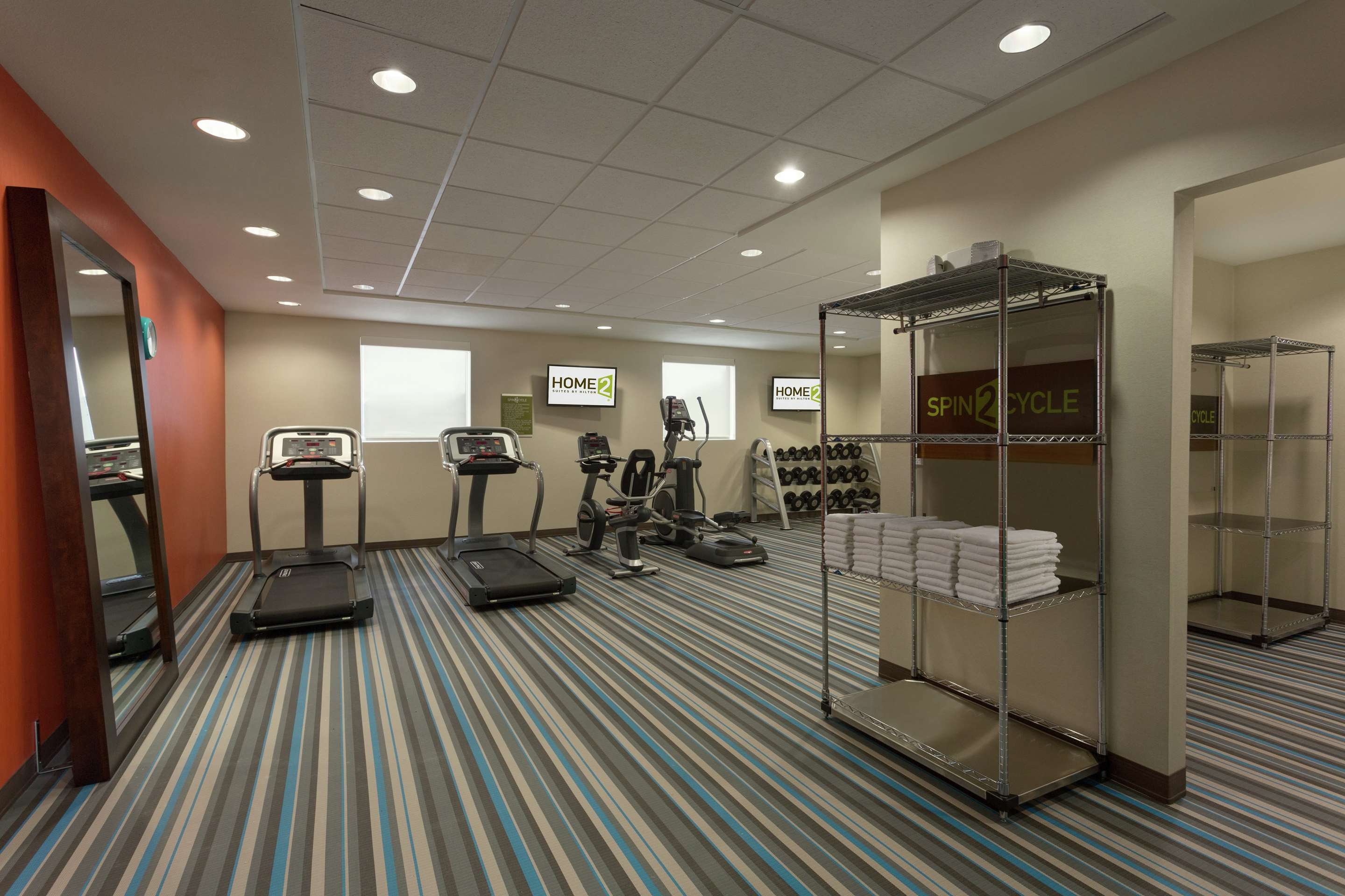 Health club fitness center gym | Home2 Suites by Hilton Salt Lake City/South Jordan, UT