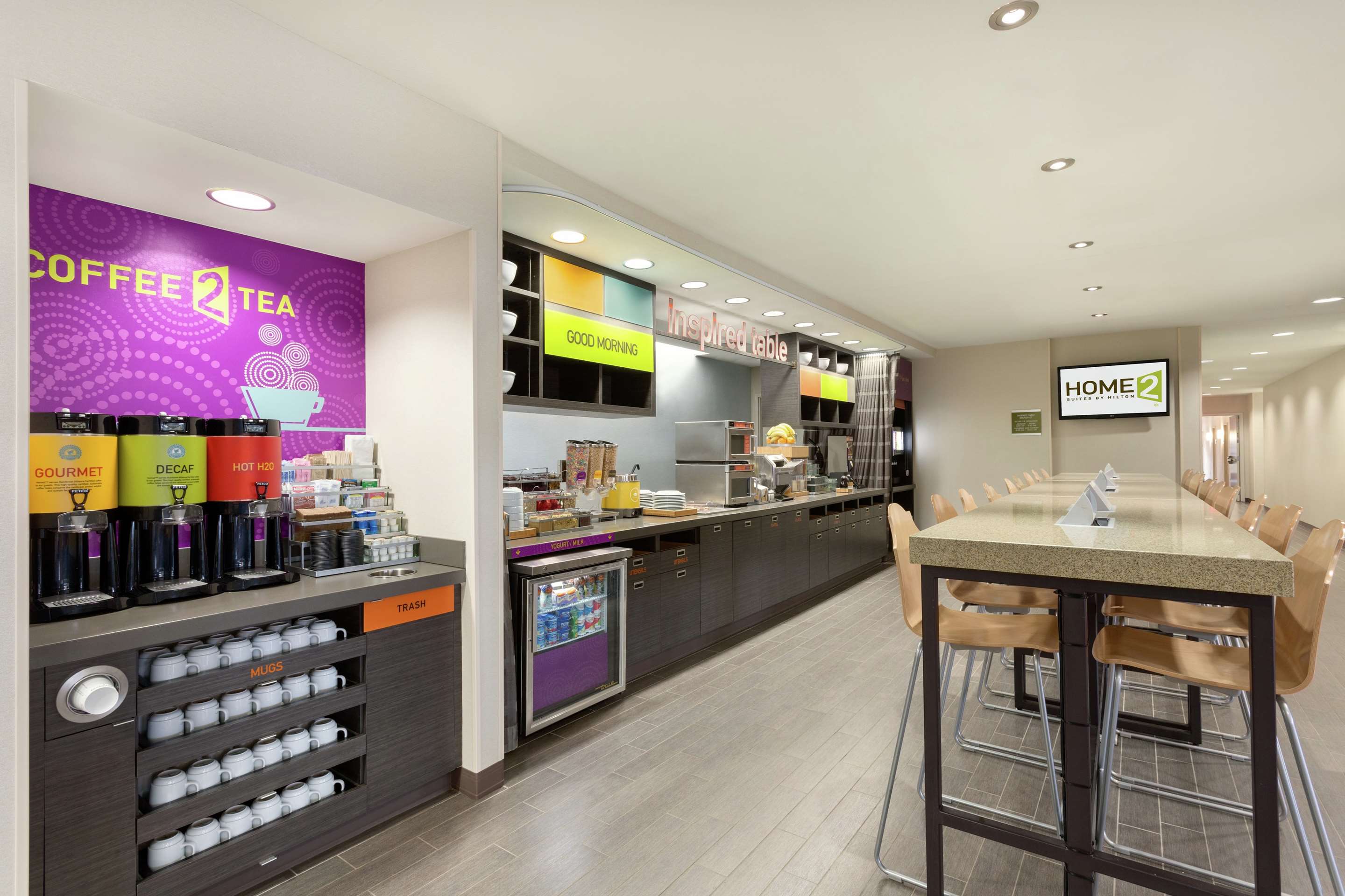 Breakfast Area | Home2 Suites by Hilton Salt Lake City/South Jordan, UT
