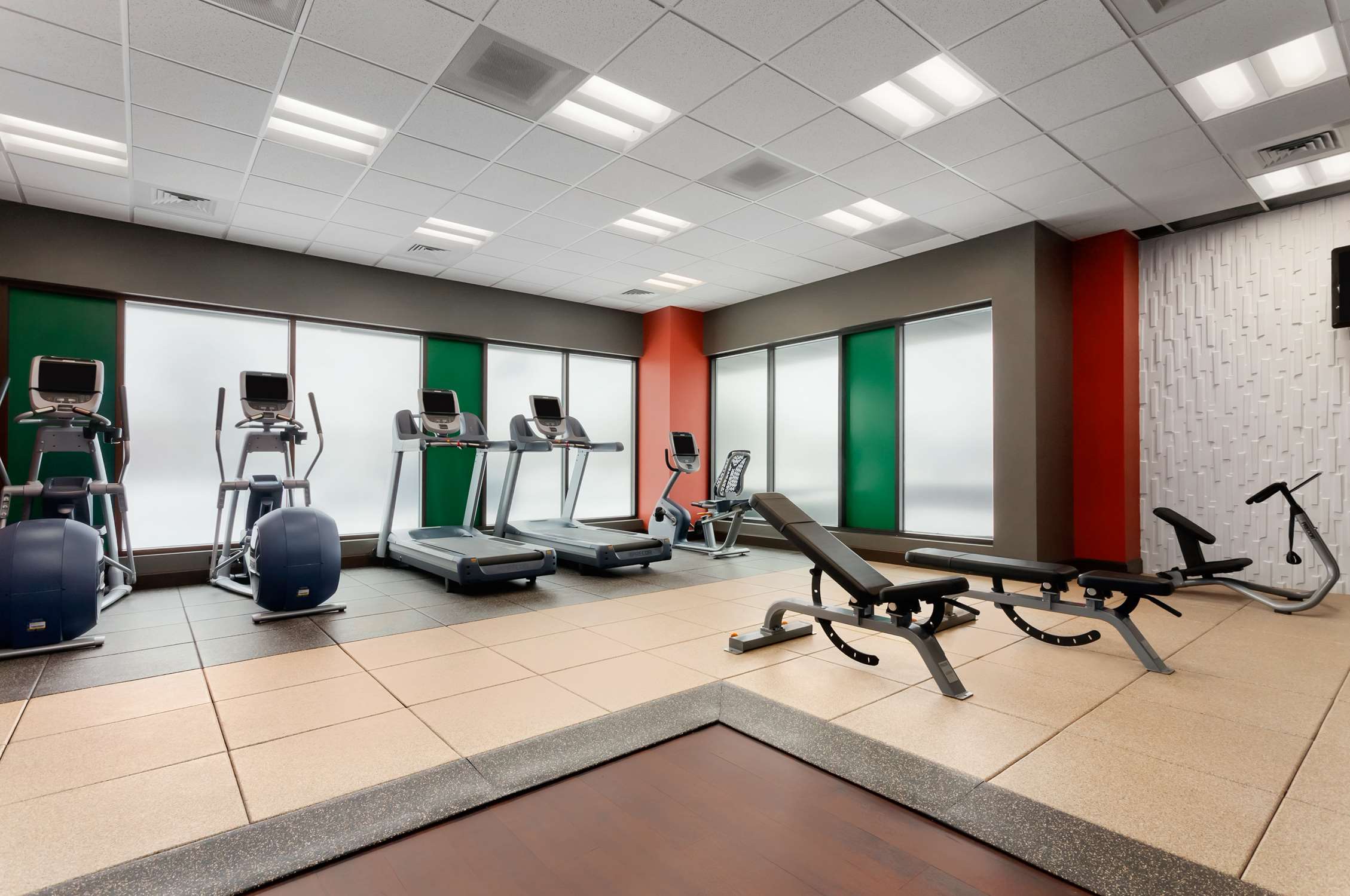 Health club fitness center gym | Embassy Suites by Hilton Salt Lake West Valley City