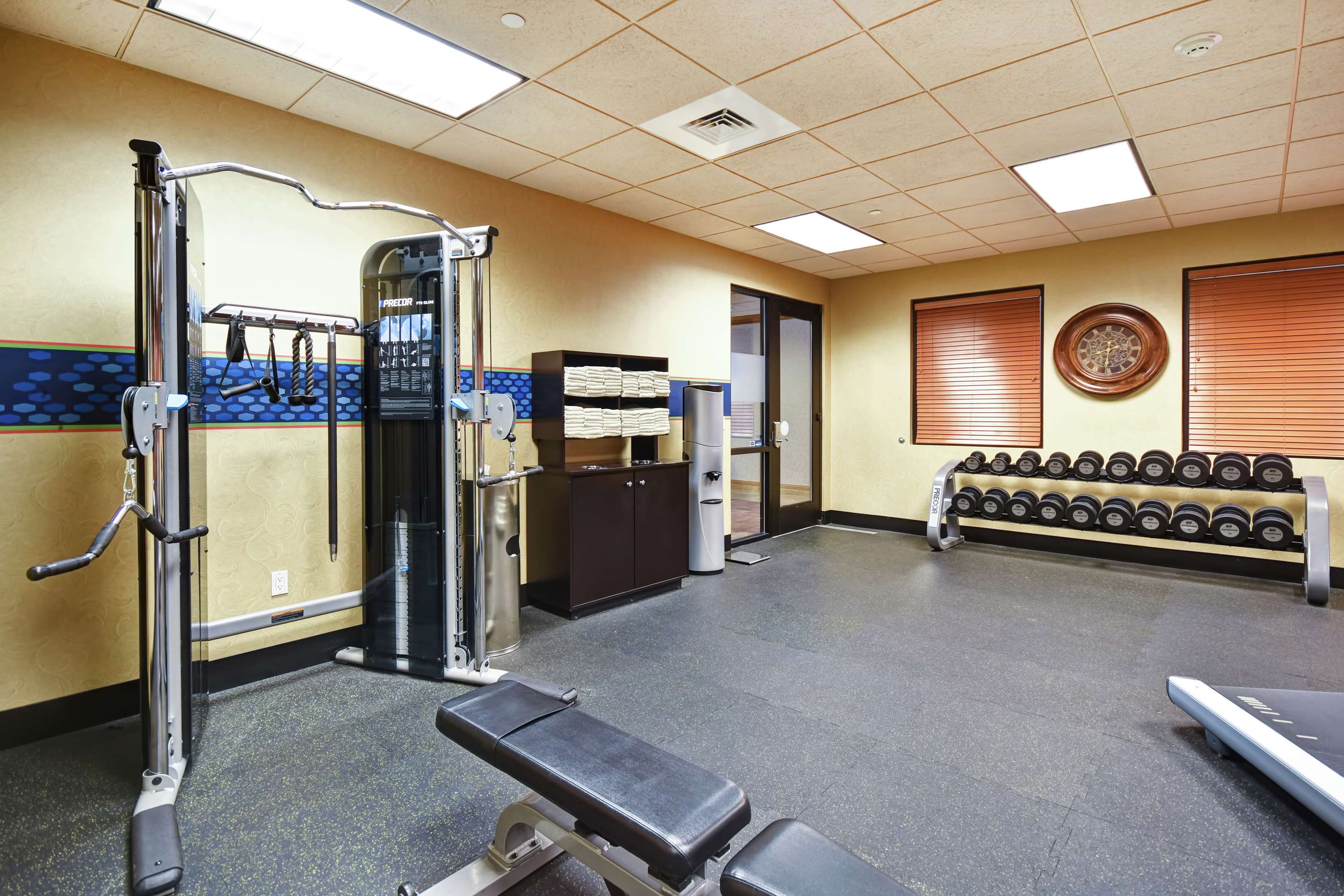 Health club fitness center gym | Hampton Inn & Suites Salt Lake City-West Jordan