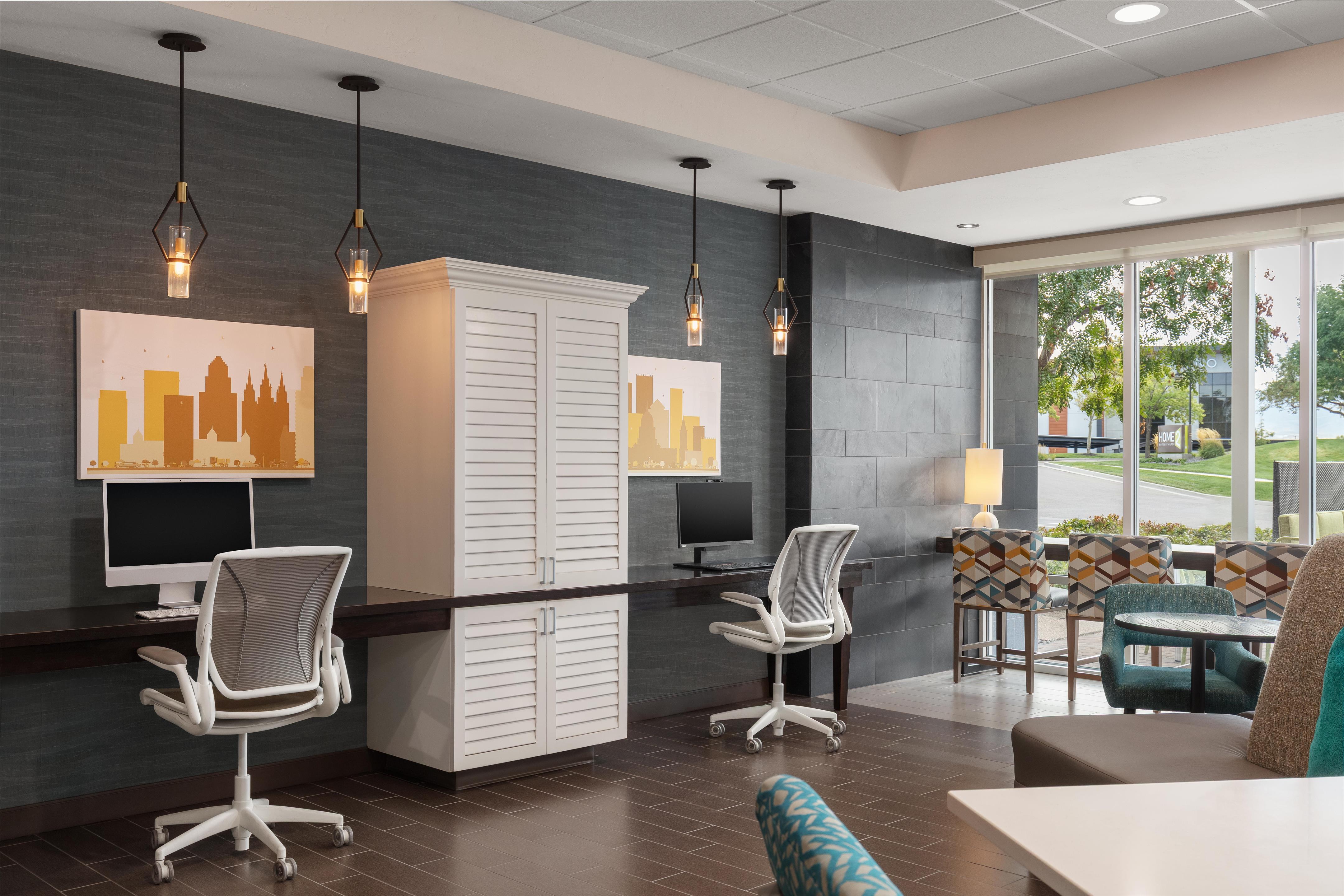 Business Center | Home2 Suites by Hilton Salt Lake City/West Valley City, UT