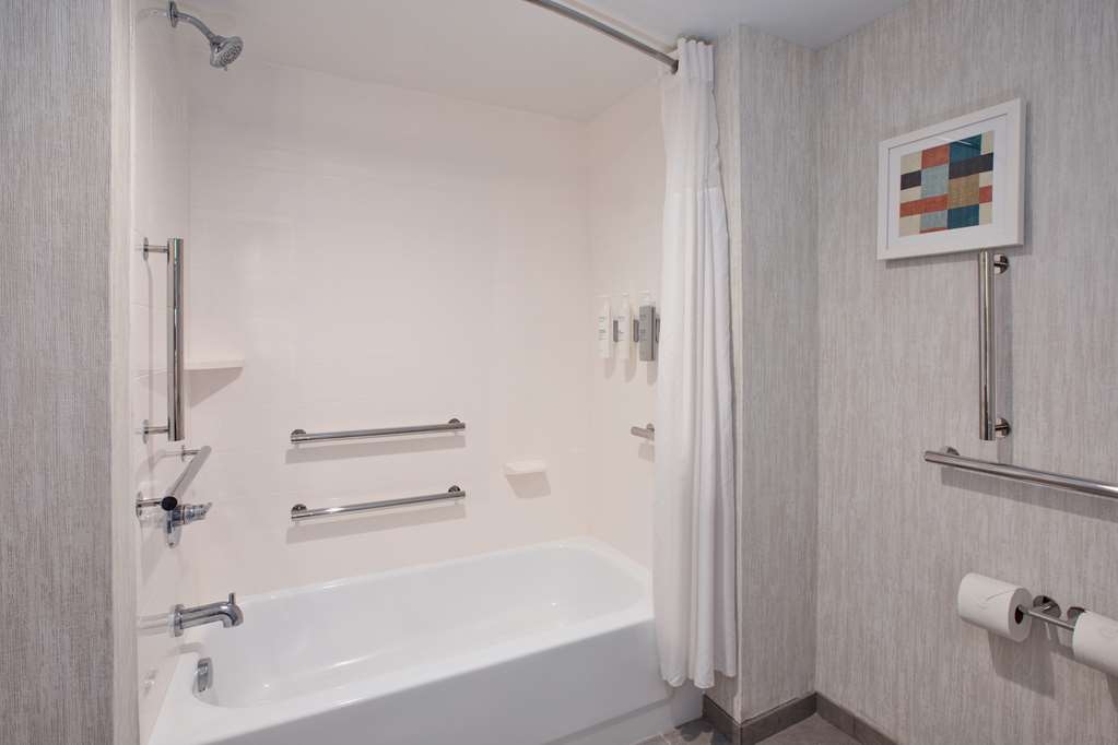 Hampton Inn &amp; Suites Spartanburg-I-26-Westgat-guestroom-Guest Room,Bathroom,On-Site.jpg