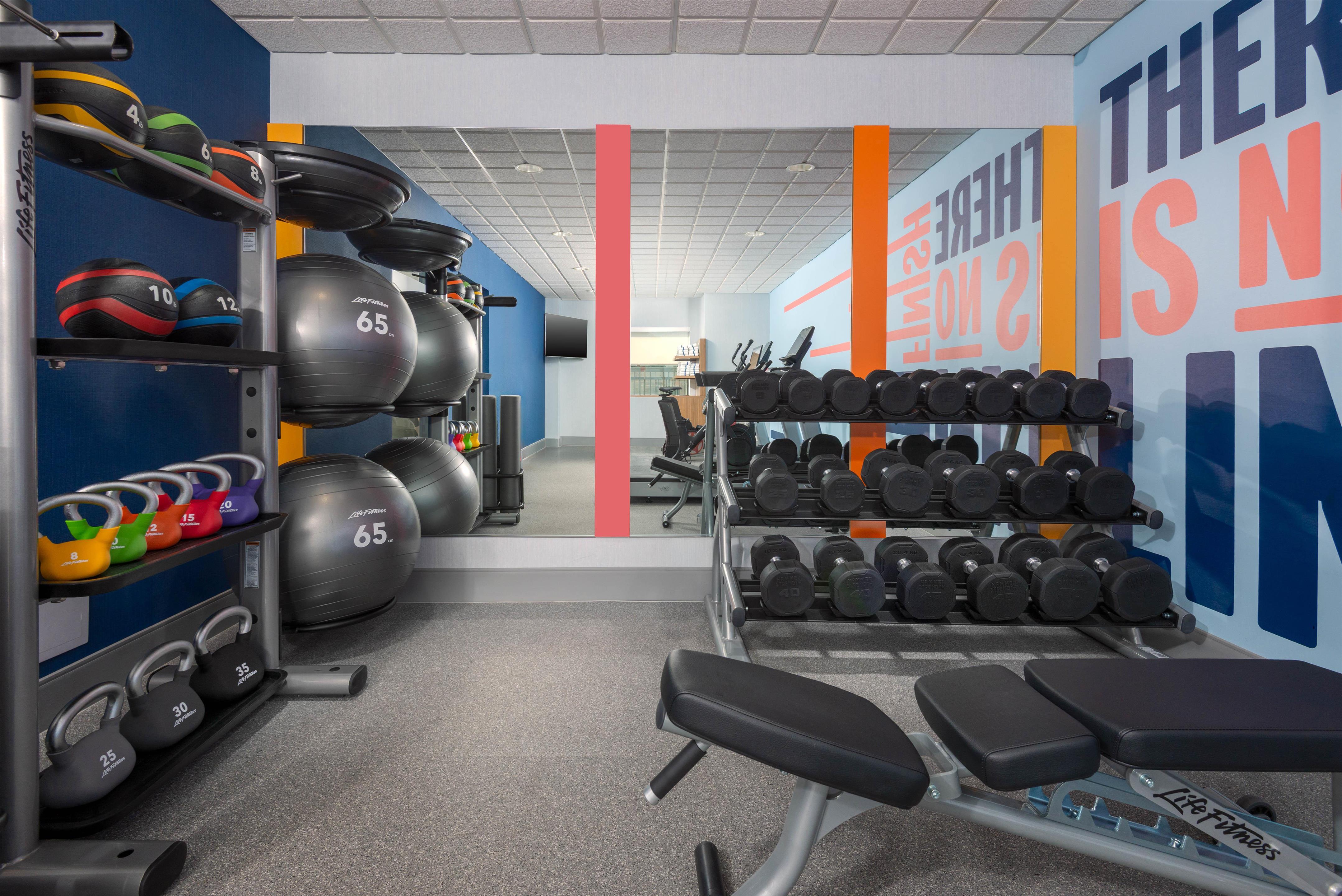 Health club fitness center gym