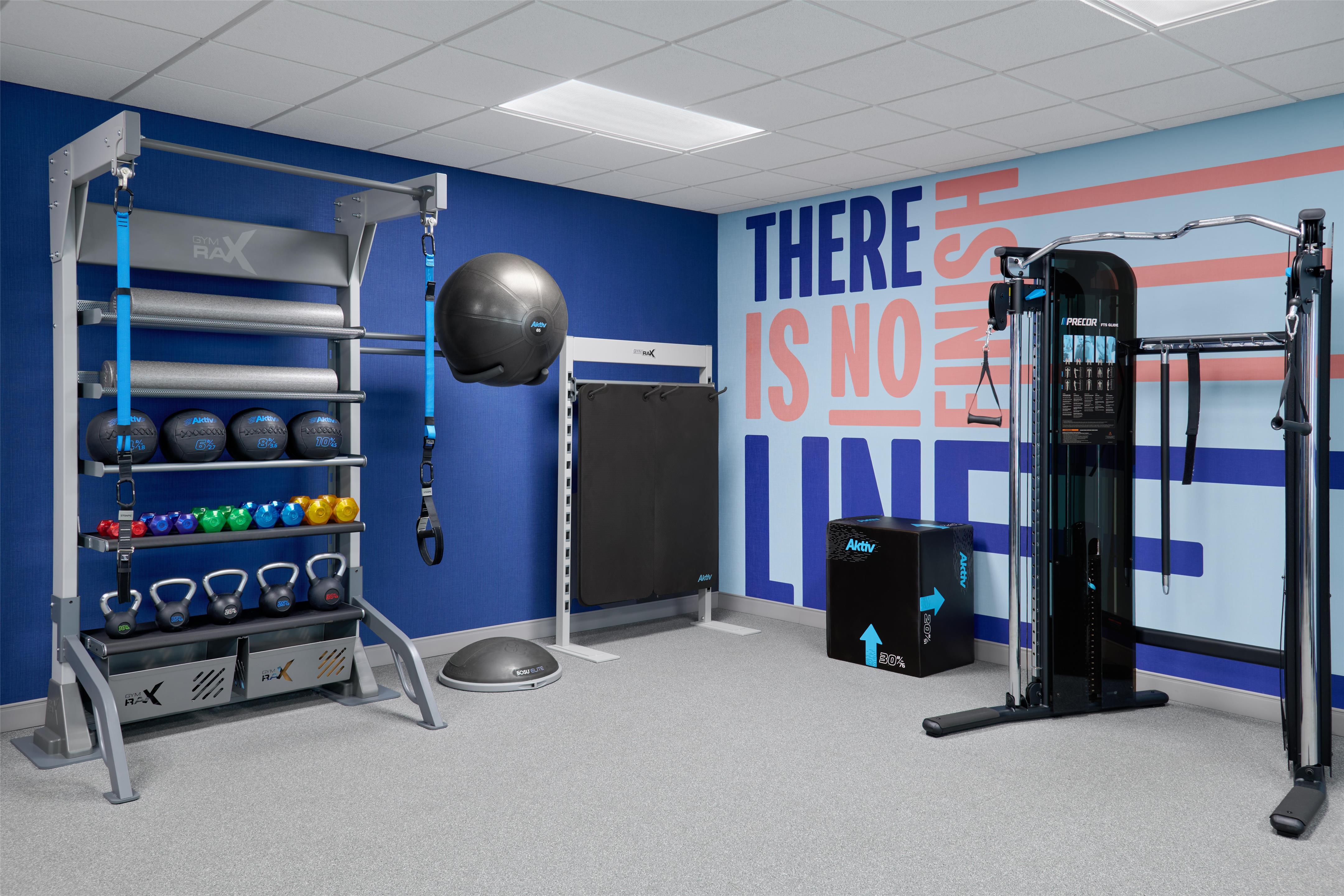 Health club fitness center gym