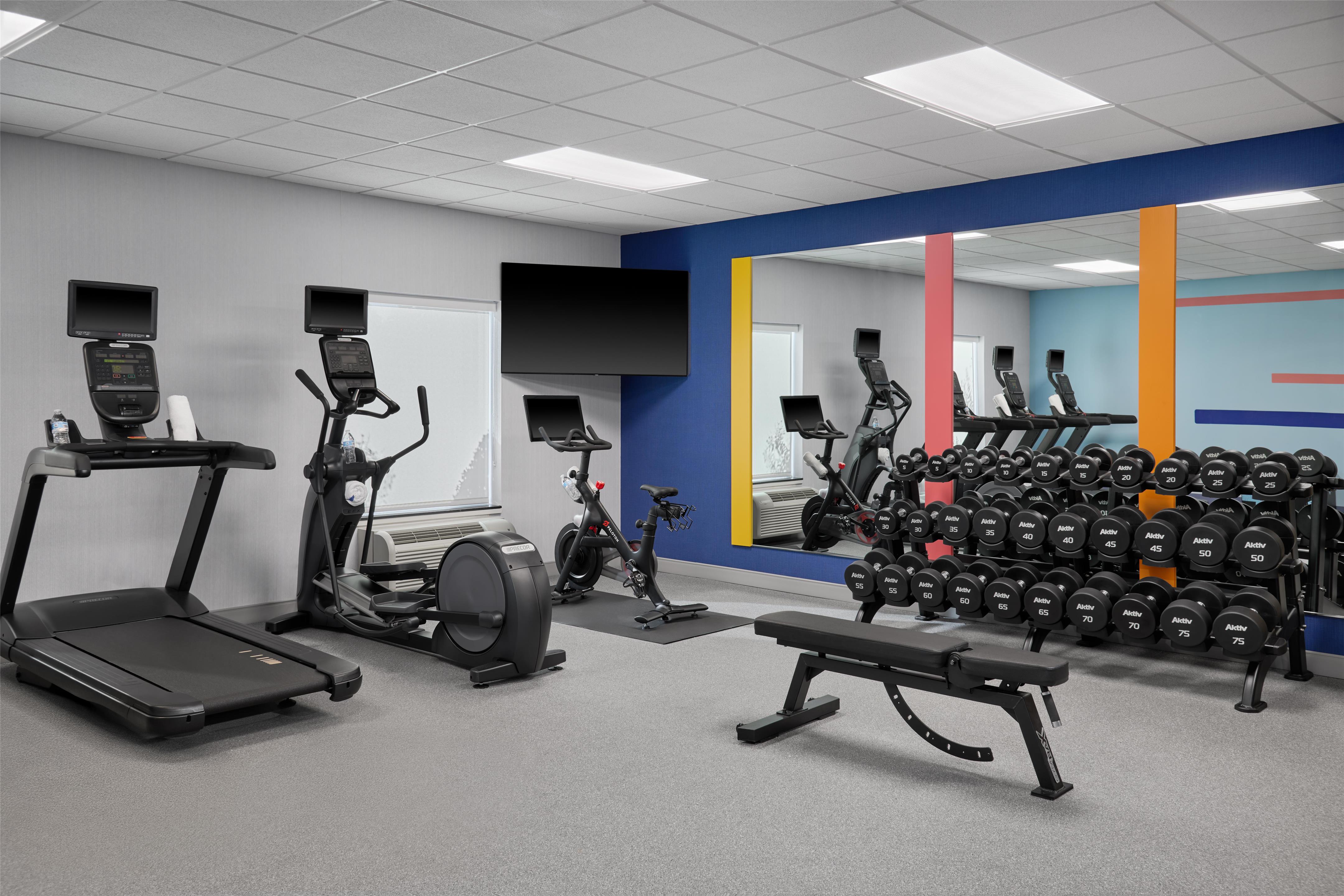 Health club fitness center gym