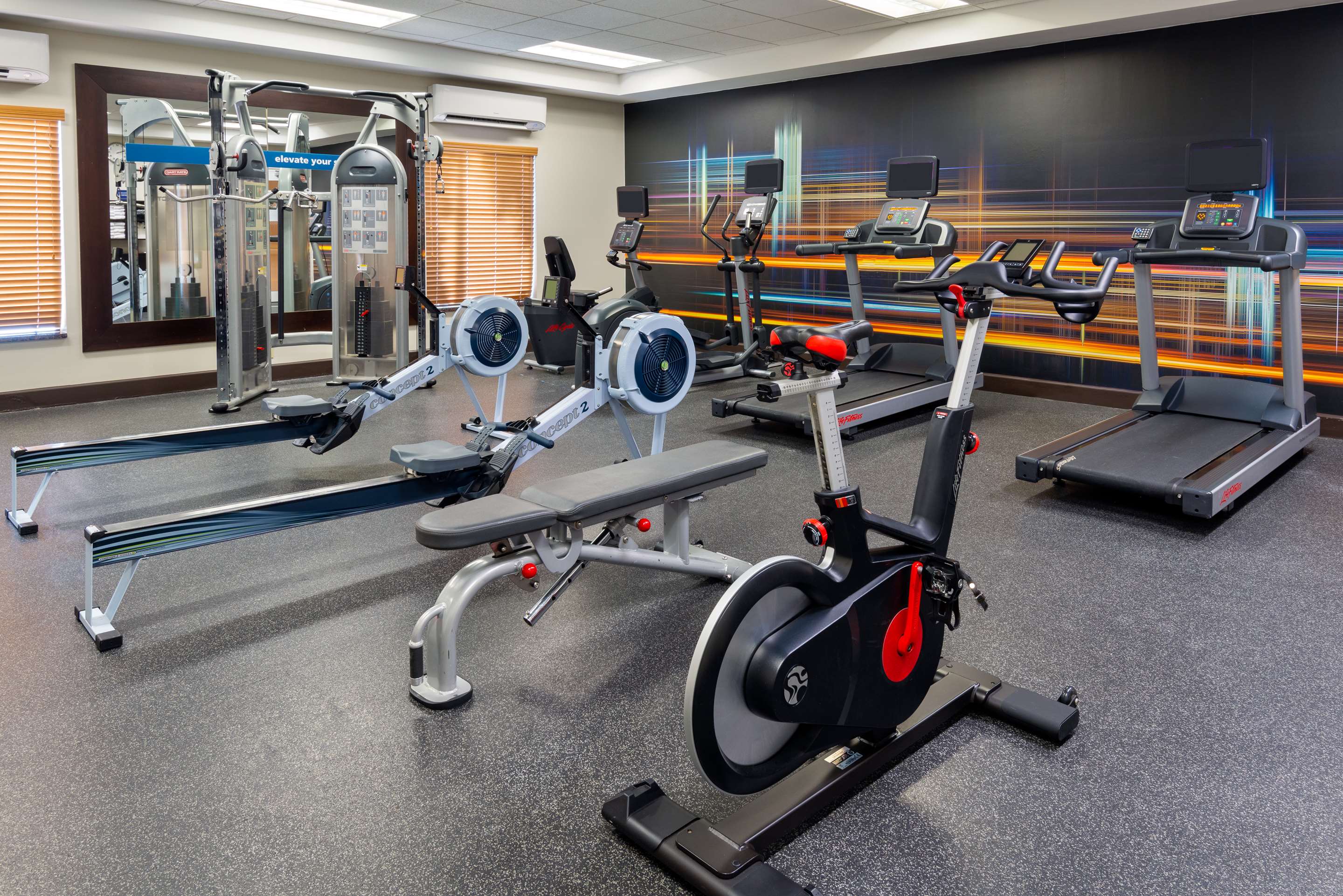Health club fitness center gym | Hampton Inn & Suites Sarasota/Lakewood Ranch