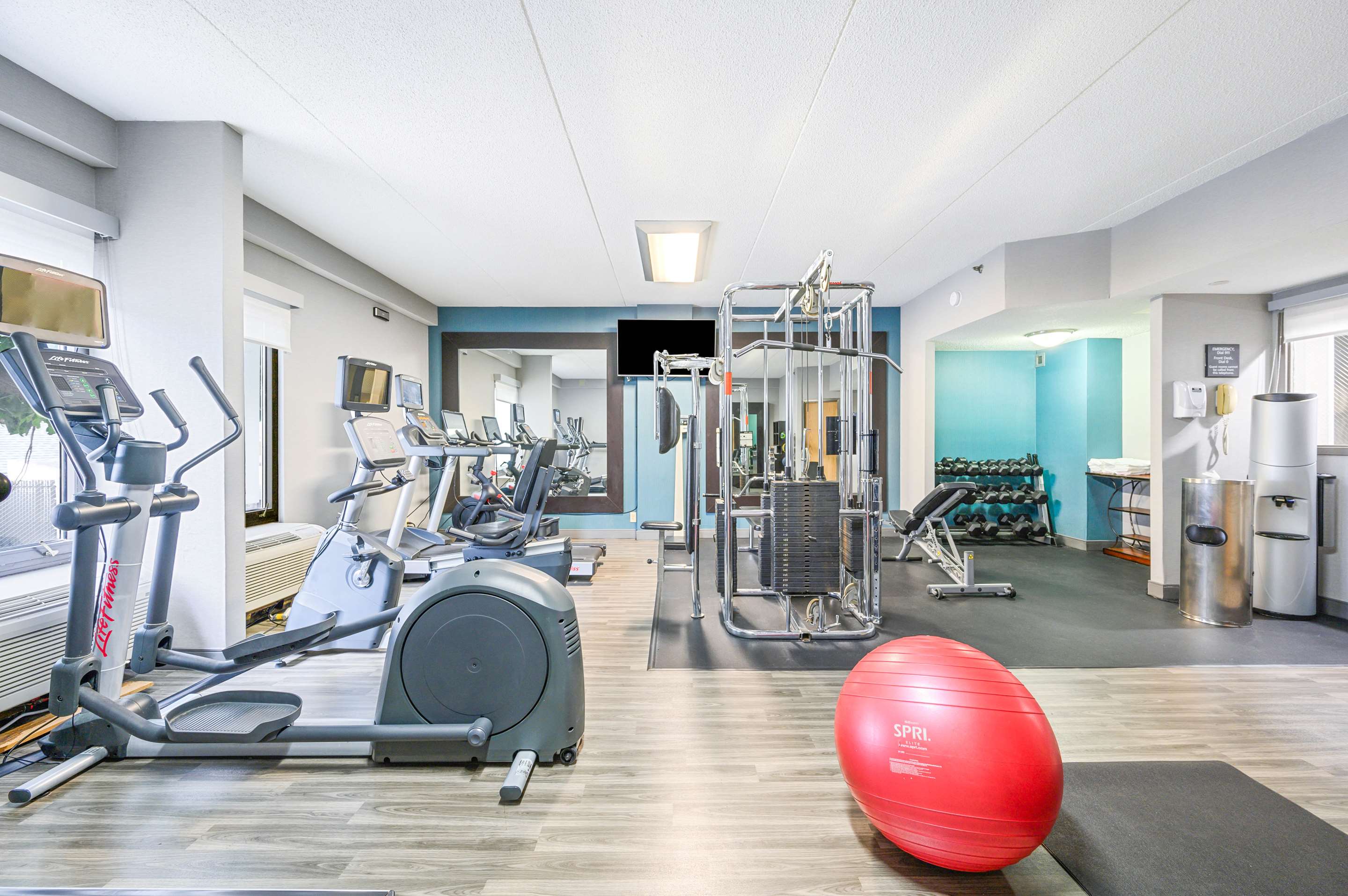 Health club fitness center gym