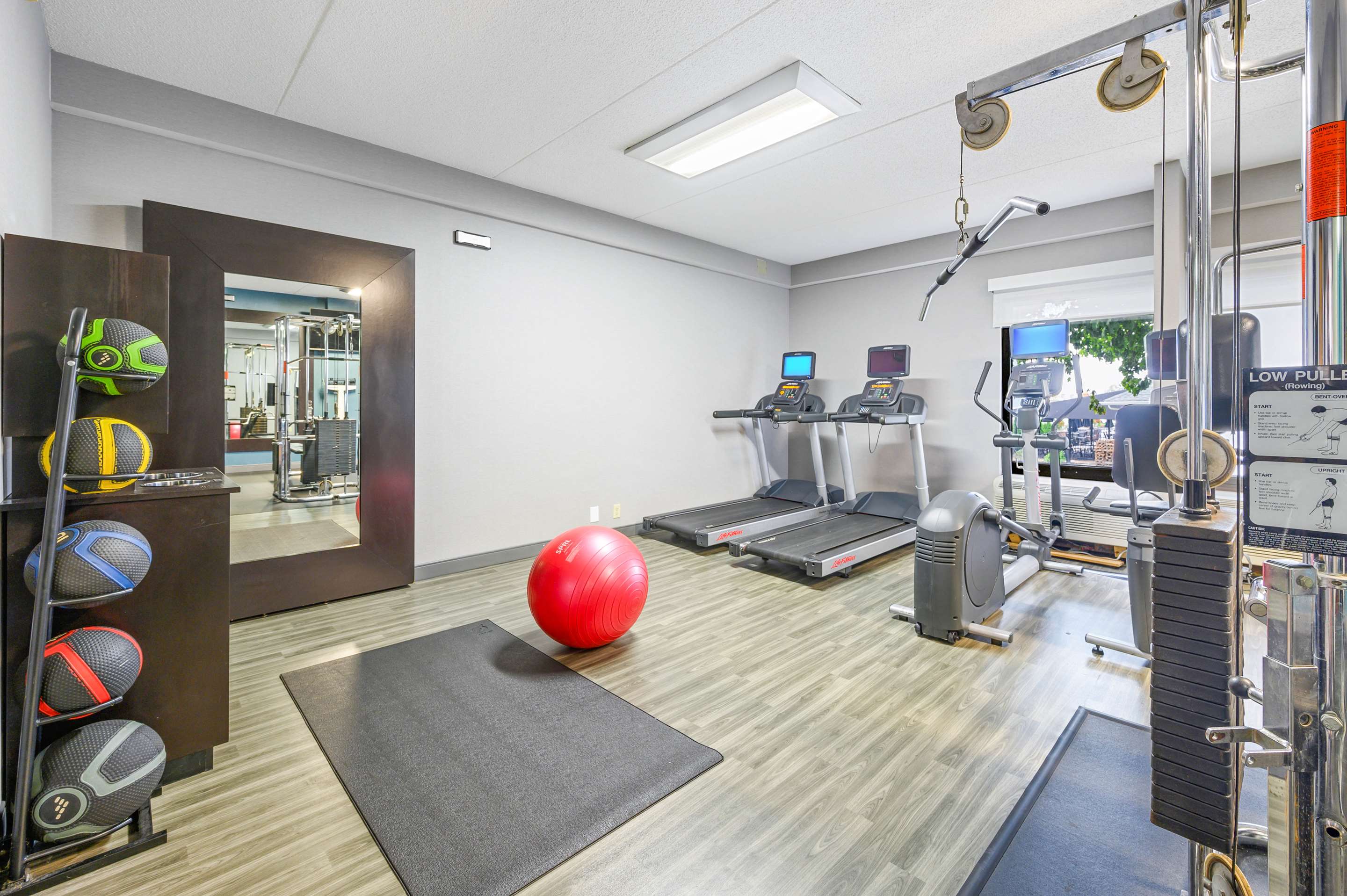 Health club fitness center gym