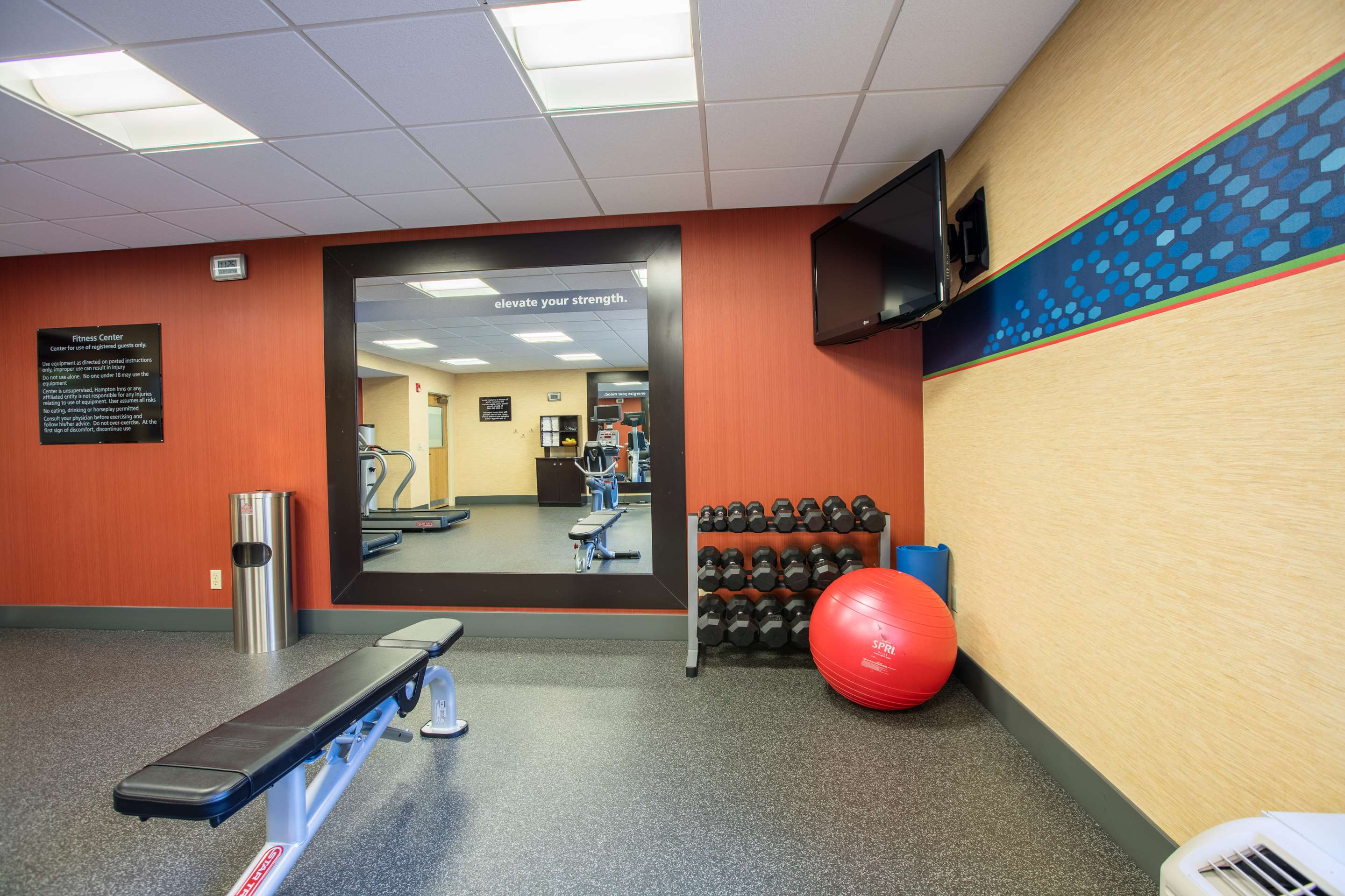 Health club fitness center gym