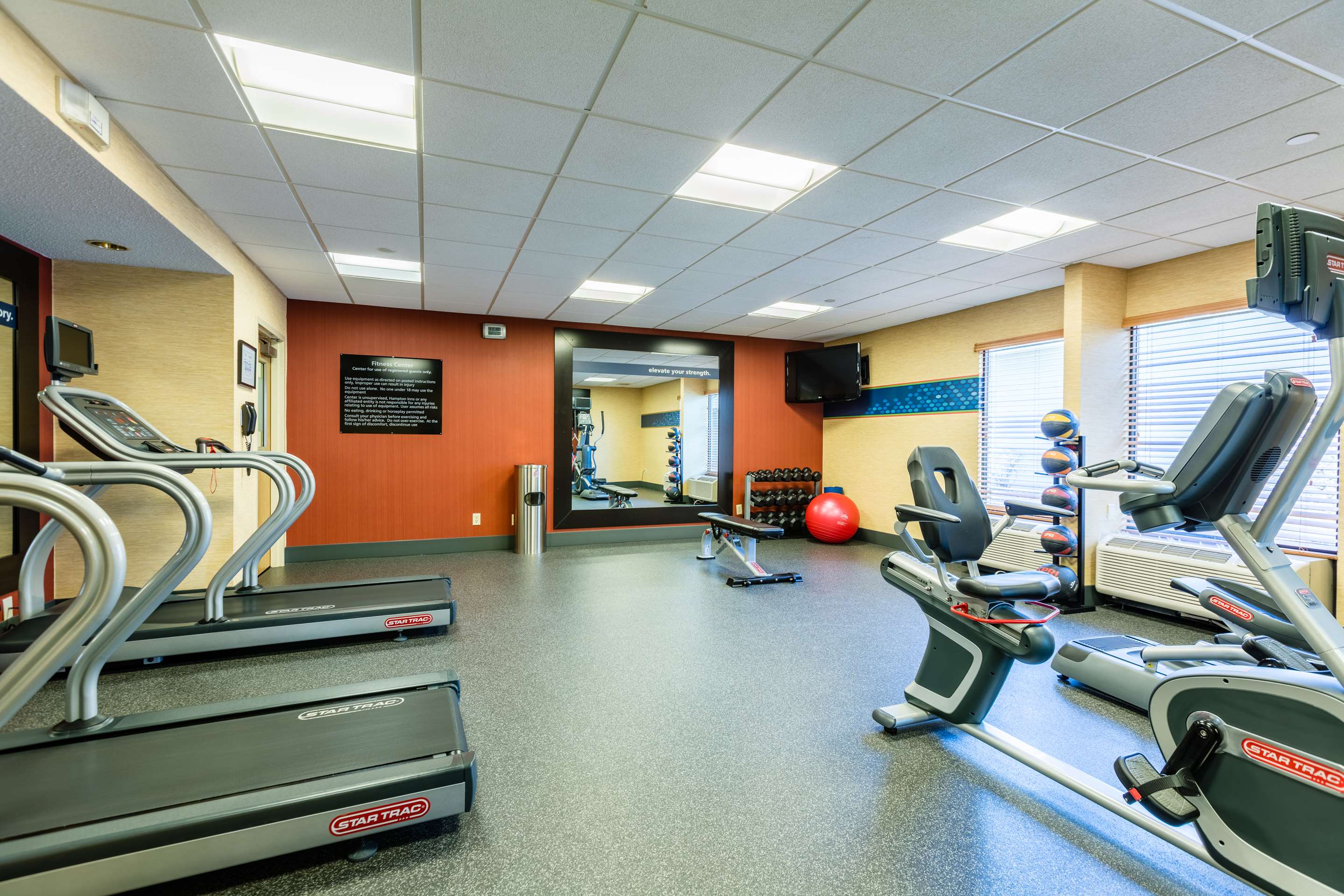 Health club fitness center gym