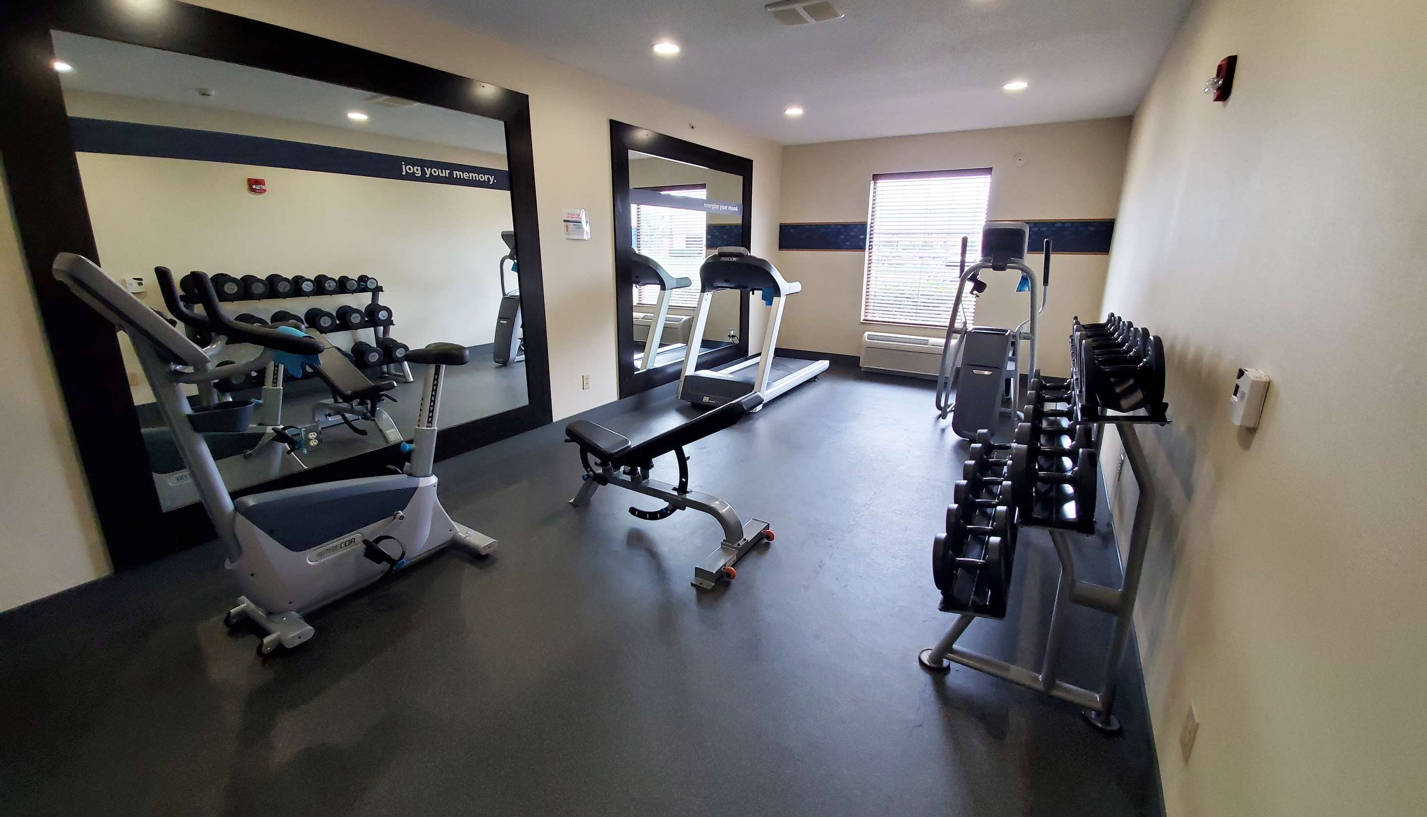 Health club fitness center gym