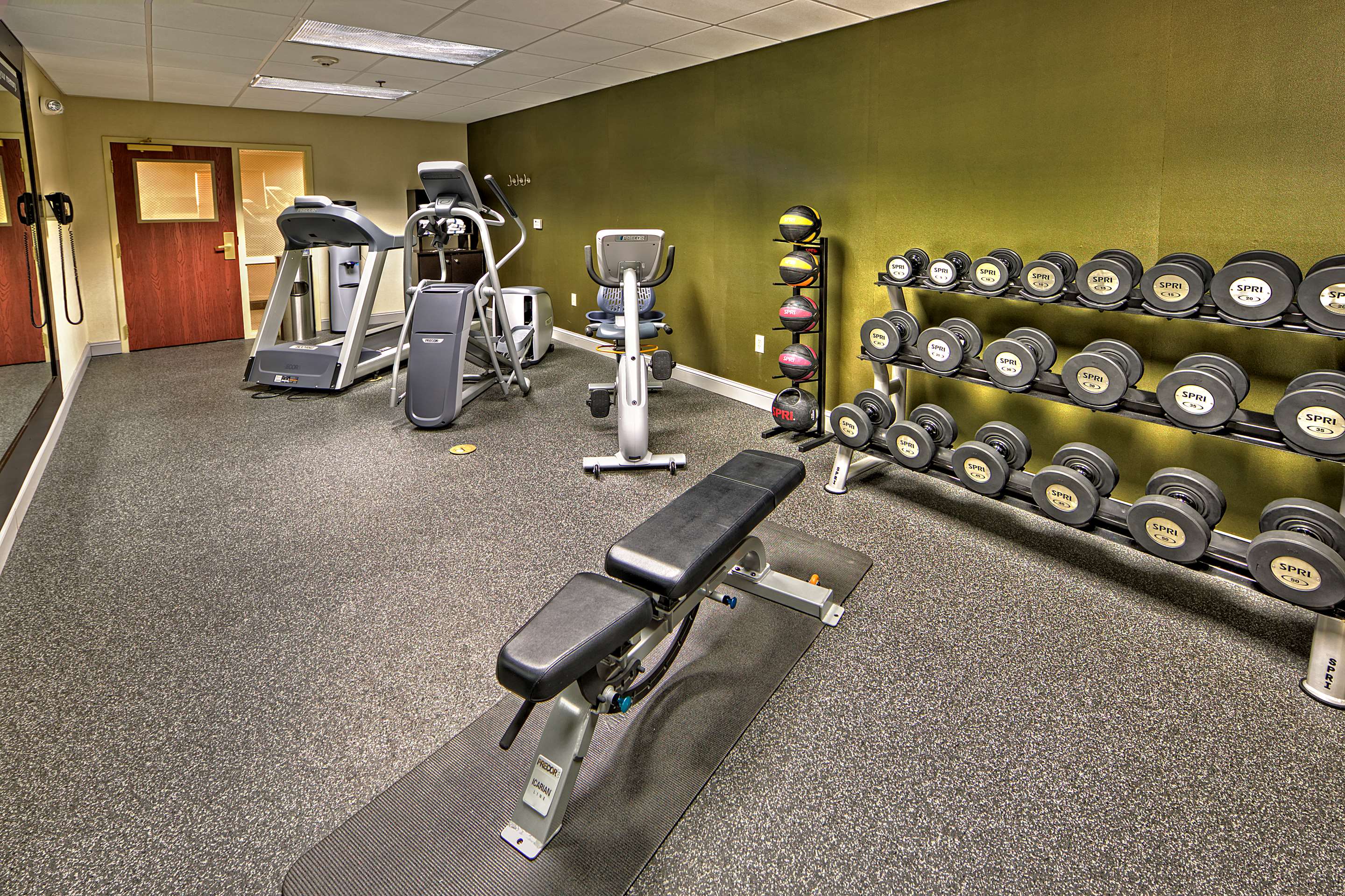 Health club fitness center gym