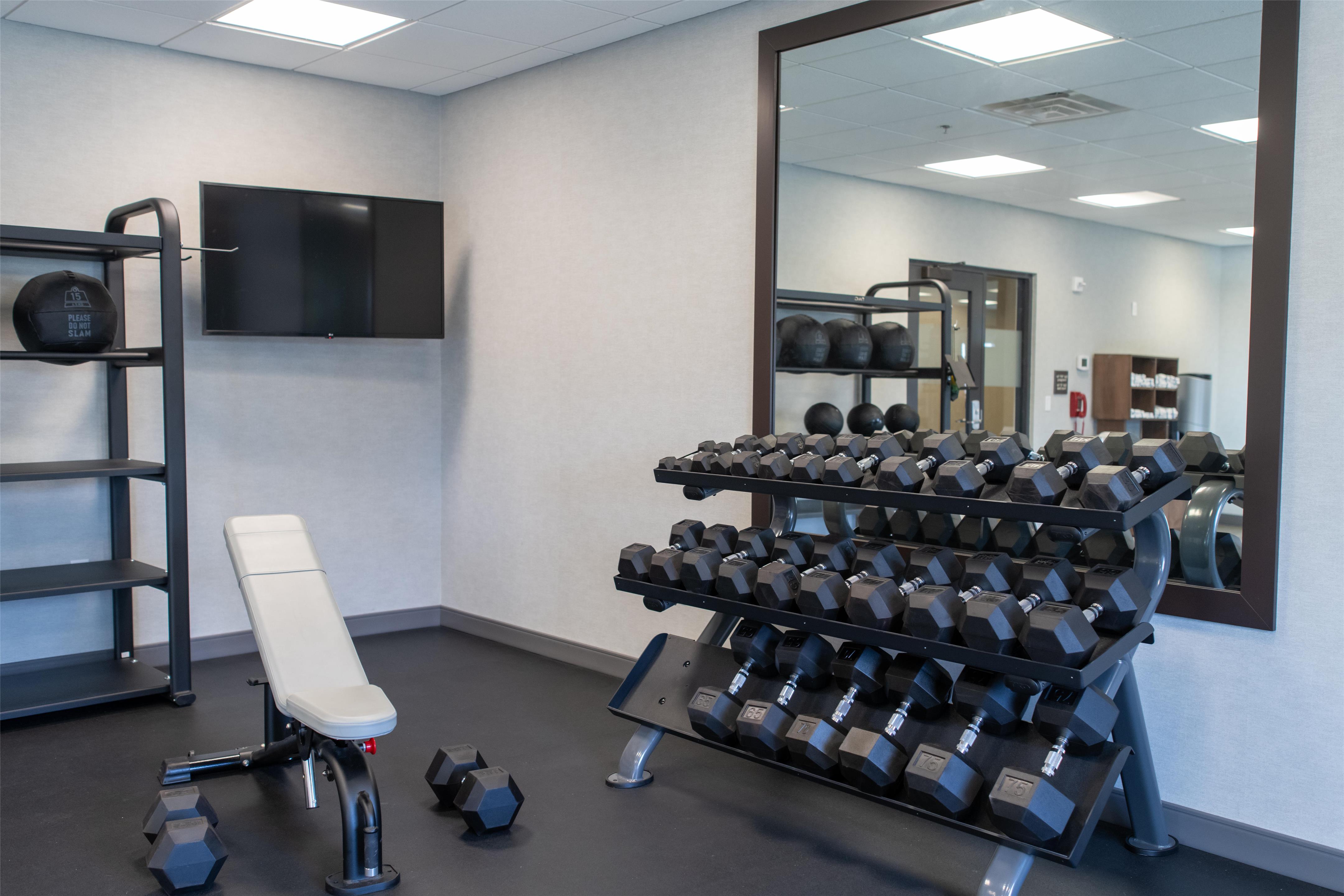 Health club fitness center gym | Hampton Inn Orange City