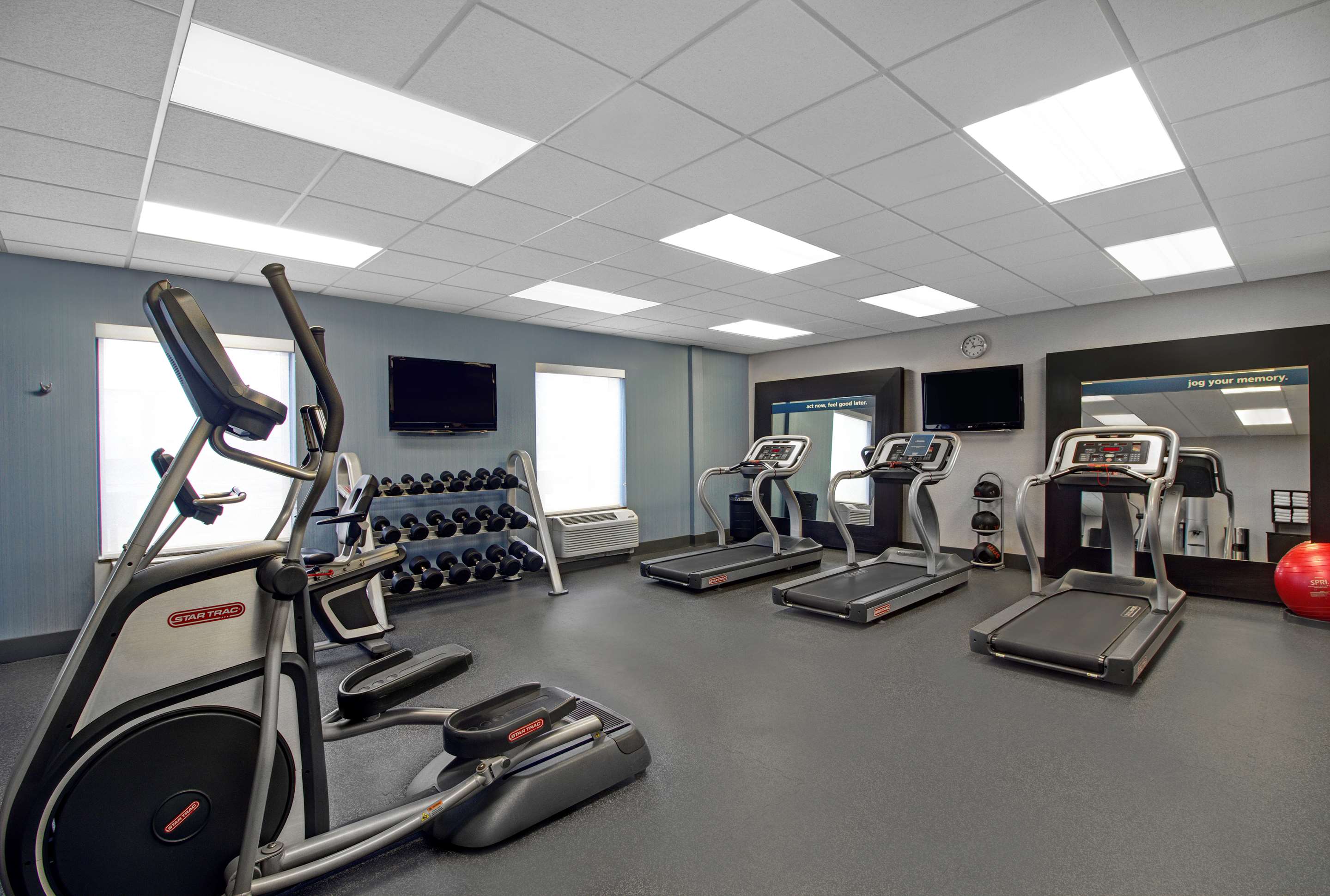 Health club fitness center gym | Hampton Inn & Suites by Hilton Syracuse Dewitt