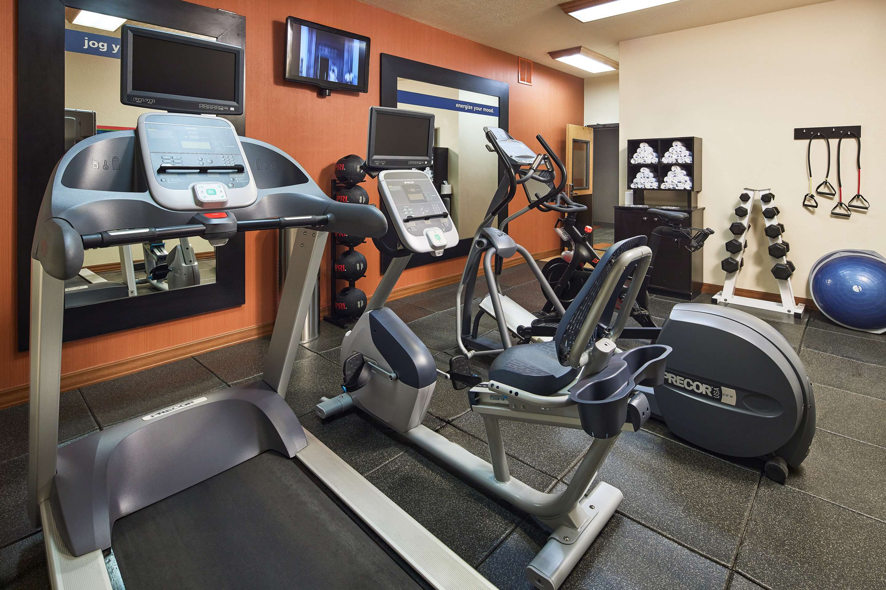 Health club fitness center gym