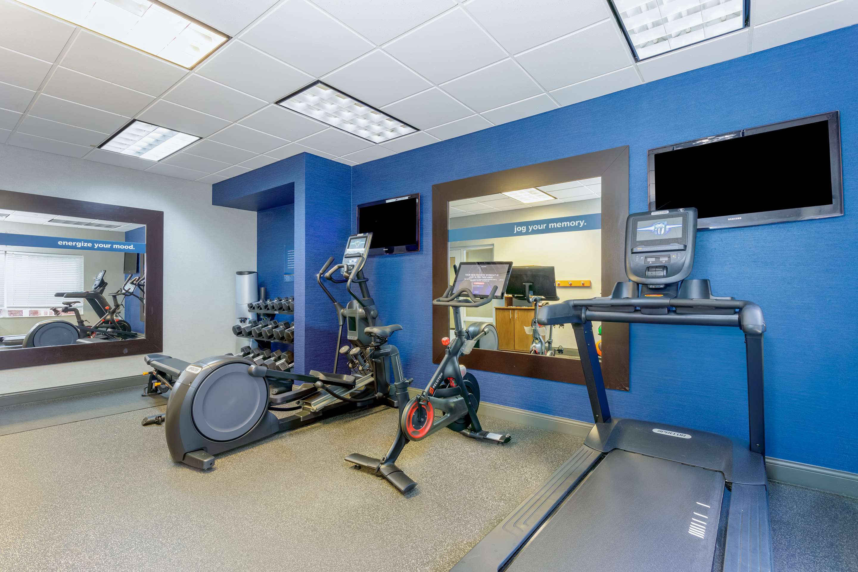 Health club fitness center gym | Hampton Inn & Suites Tallahassee I-10/Thomasville Road, FL
